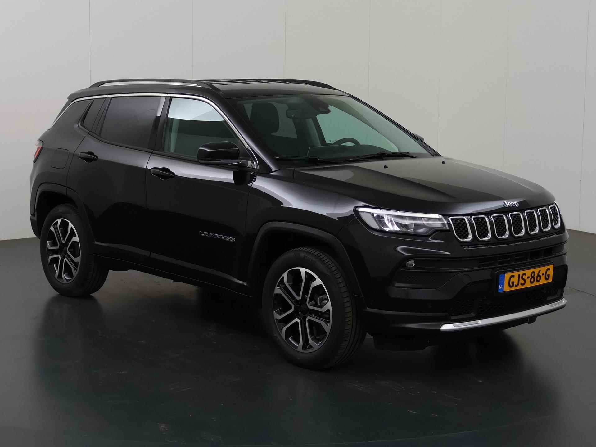 Jeep Compass 4xe 190 Plug-in Hybrid Electric Limited Lease Ed. | Nieuw Model!! | Navigatie | Digitaal Dashboard | Camera | DAB | Apple CarPlay/Android Auto | Adaptieve Cruise Control | LED | - 24/42