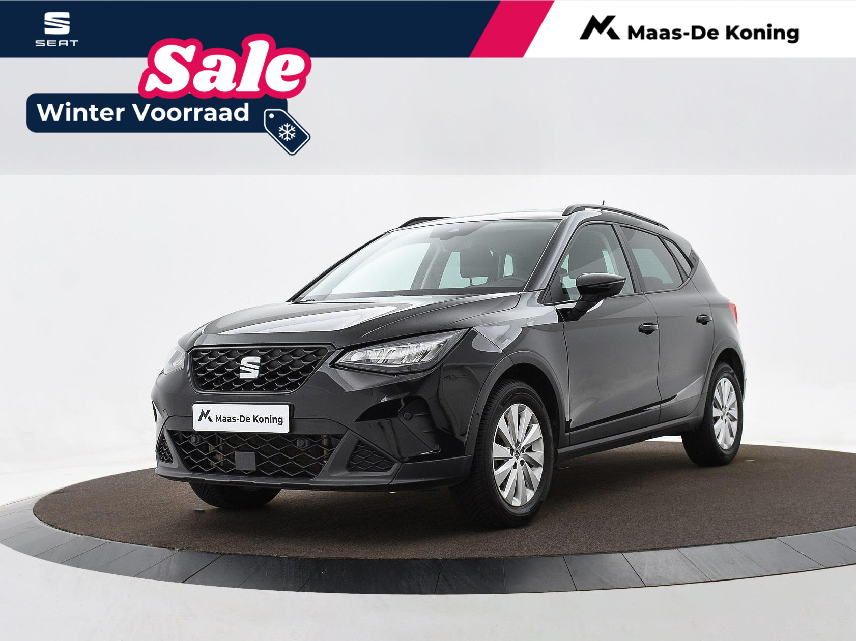 SEAT Arona Reference 1.0 TSI 95 pk SUV 5 Versnellingen | Apple Carplay | Privatelease 329,- per maand! | Snel uit voorraad rijden!