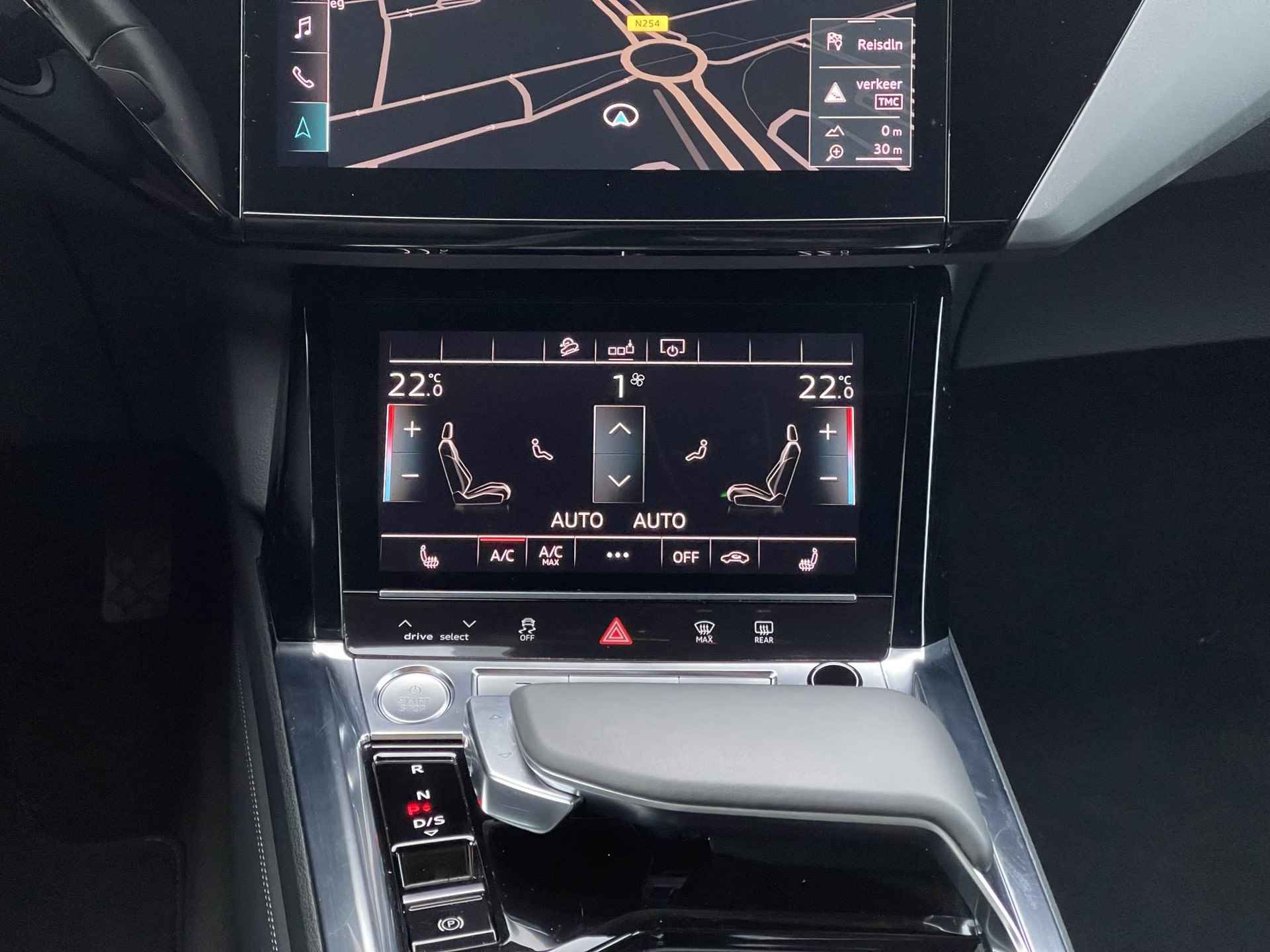 Audi e-tron e-tron 55 quattro advanced 95 kWh Tour Pack | Adapt. Cruise Control | Vol-Leder | Geheugenstoel | Stoelverwarming | Camera | Sportstoelen | Rijklaarprijs! - 19/28