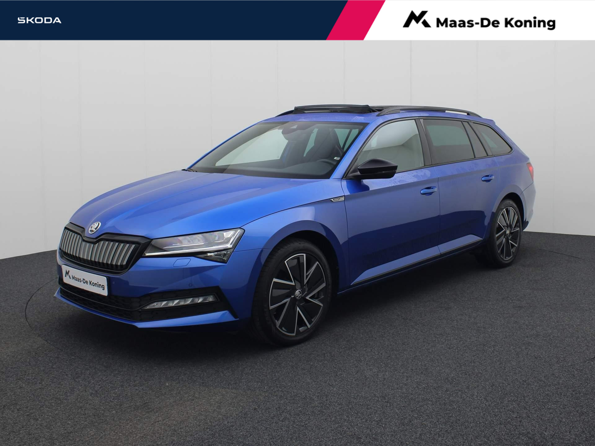 Skoda Superb Combi 1.4 TSIiV 160kW 218PK plugin hybride Sportline DSG | Panoramadak | Navigatie | Leder/Alcantra | Garantie tot juni 2028 of 100000