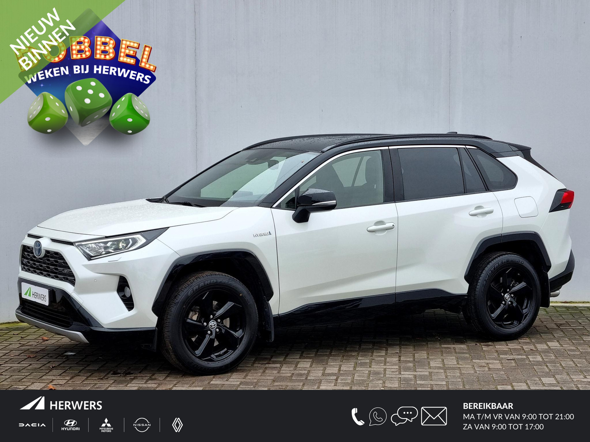 Toyota RAV4 2.5 Hybrid Style Automaat / Navigatie via Android Auto/Apple Carplay / Achteruitrijcamera / Elektrische Achterklep /