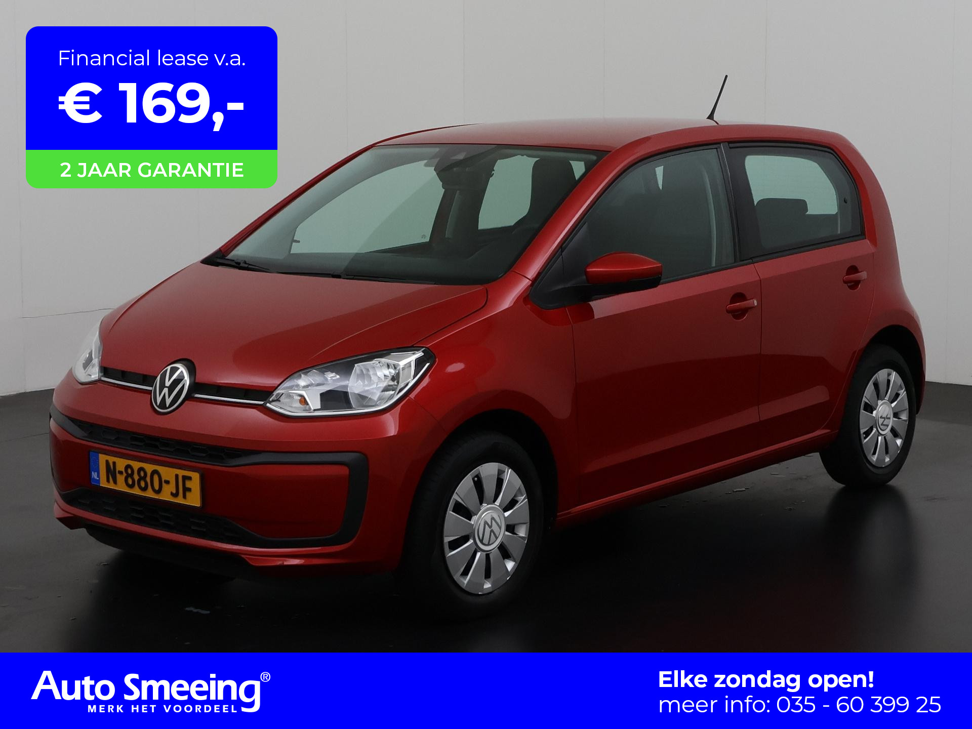 Volkswagen Up! 1.0 | Camera | Cruise | Zondag Open!