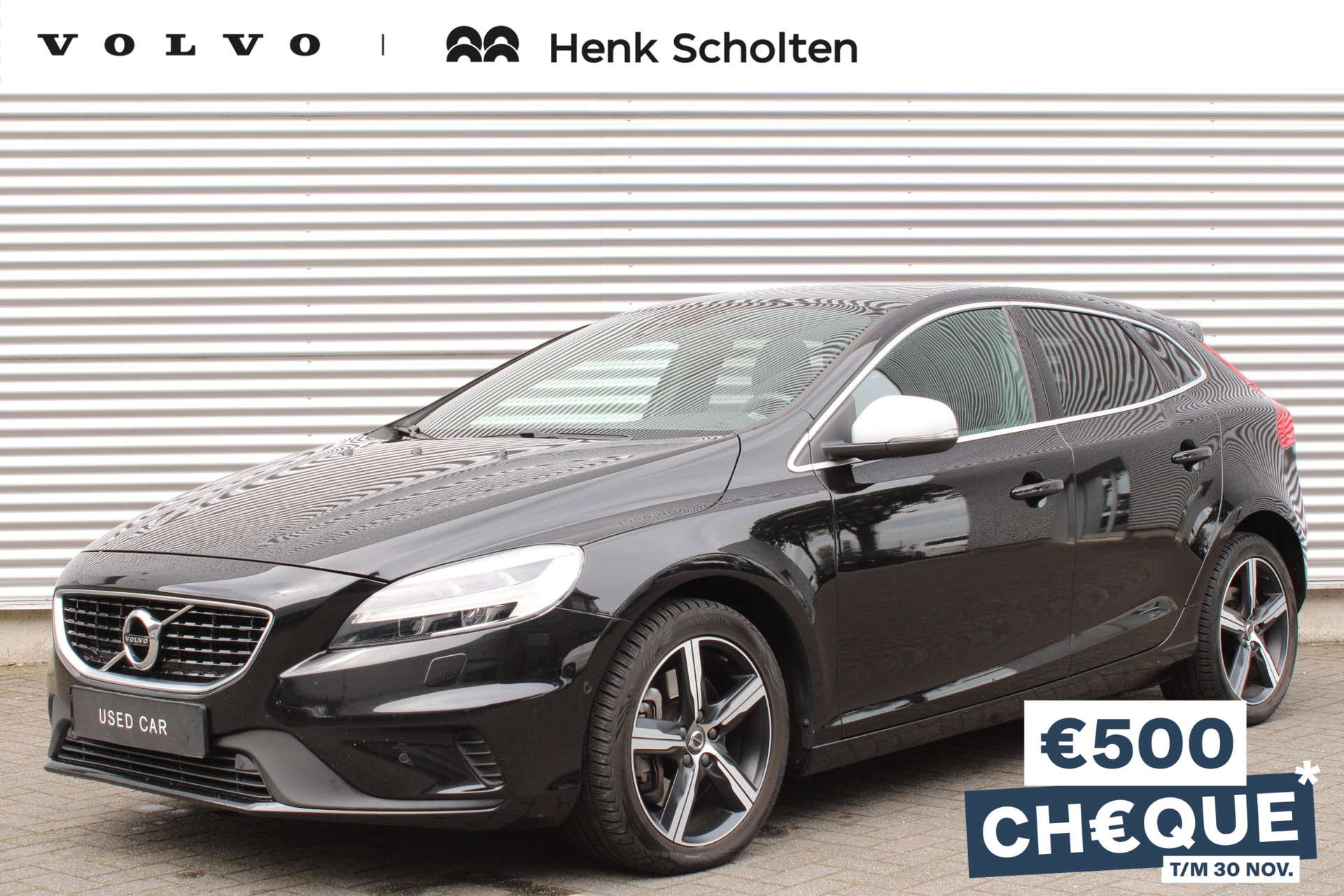 Volvo V40 T3 AUT6 152PK Polar+ Sport, Elektrisch Verstelbare Bestuurdersstoel Met Geheugen, Panoramadak, Harman/Kardon Premium Audio, Lederen Bekleding, Extra Getint Glas, DAB+, Adaptieve LED Koplampen, Park Assist Voor & Achter incl. Camera