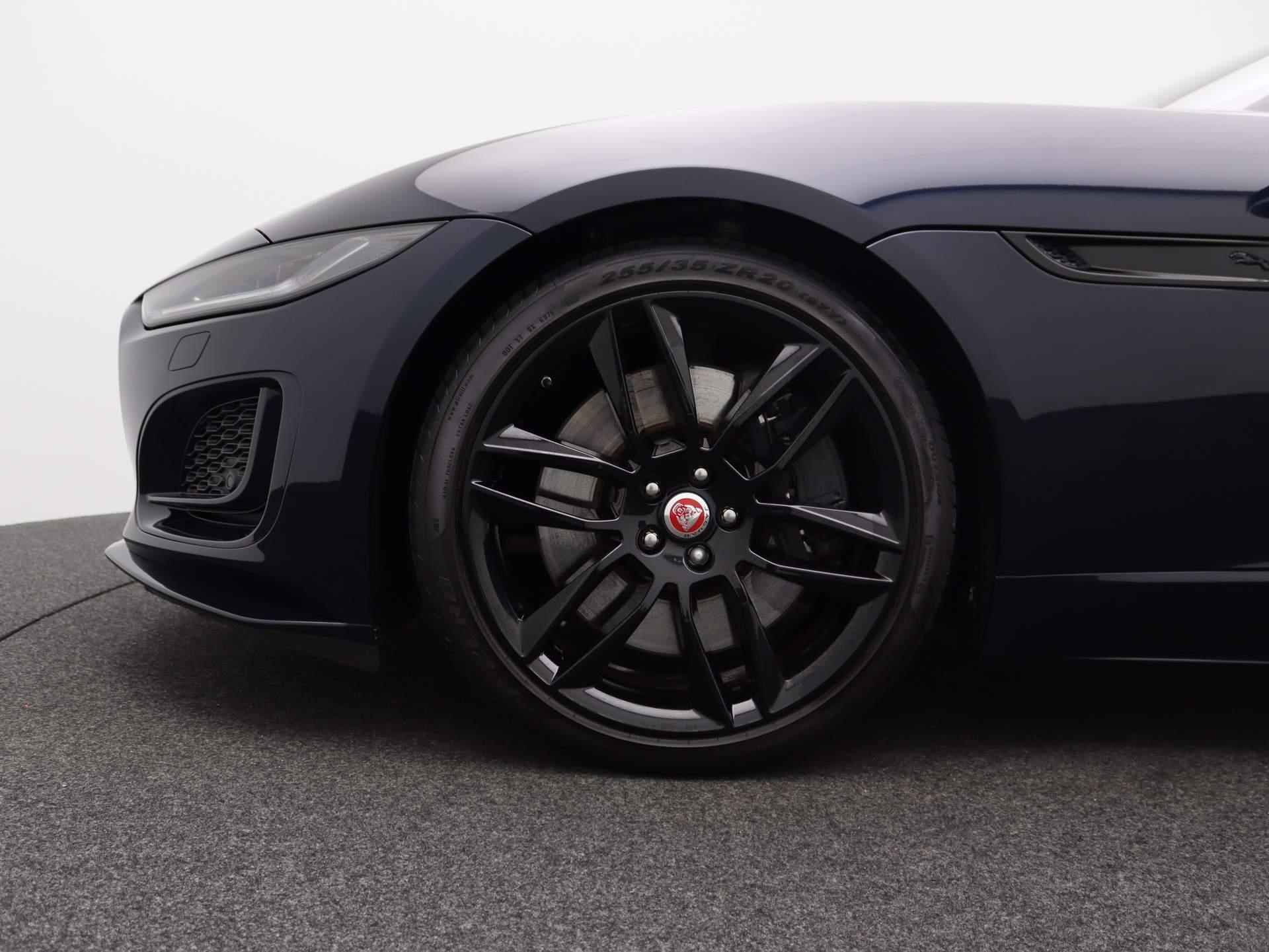 Jaguar F-TYPE P300 R-Dynamic | NP 124.531,- | Panorama Dak | Performance Remmen + Seats | Blind Spot Assist |  Kleppenuitlaat af-fabriek | Stoelverwarming + Koeling - 19/48