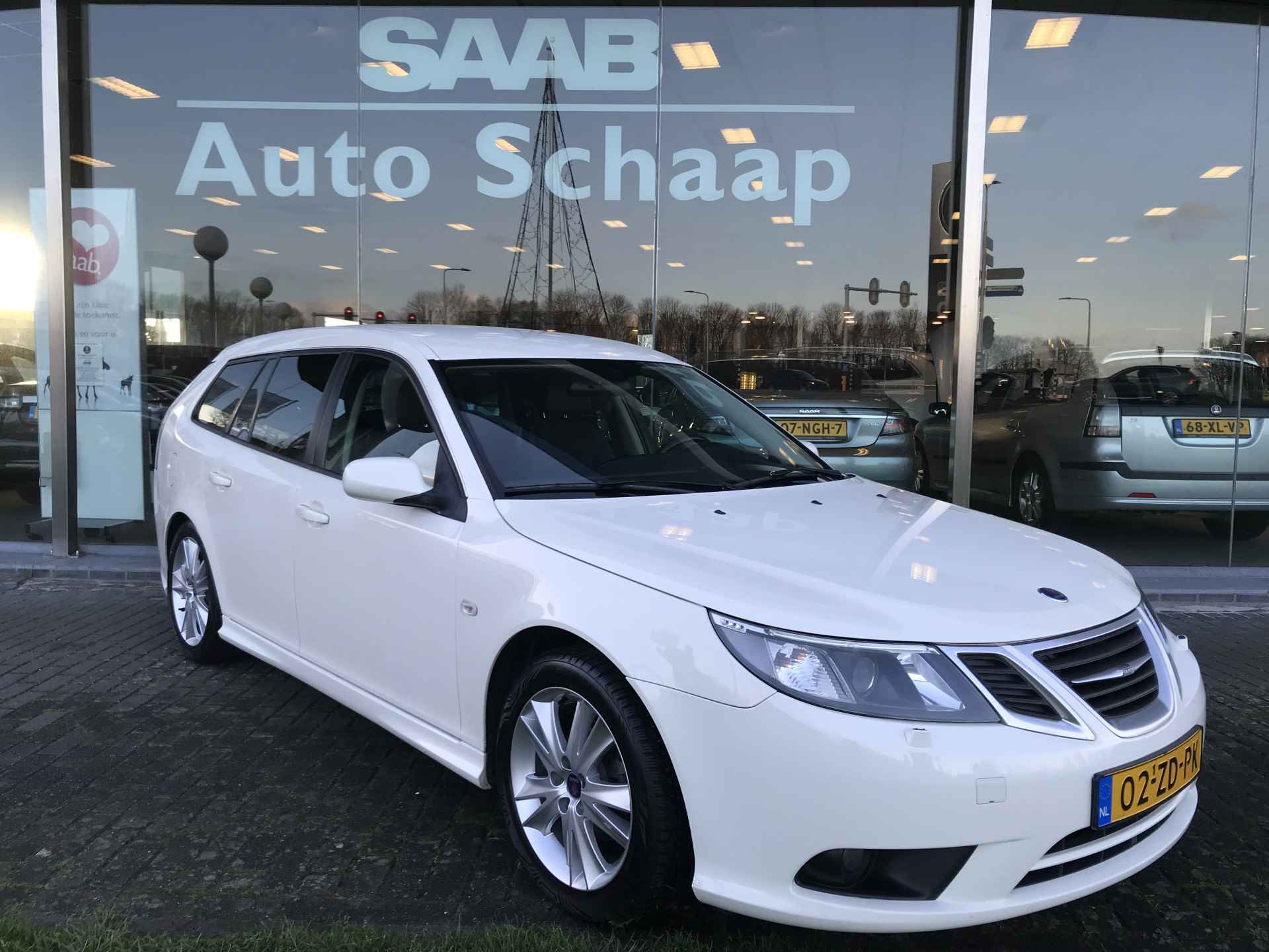 Saab 9-3 Estate 1.8t Norden | Rijklaar | Vaste trekhaak Donker glas Hirsch Performance - 7/36