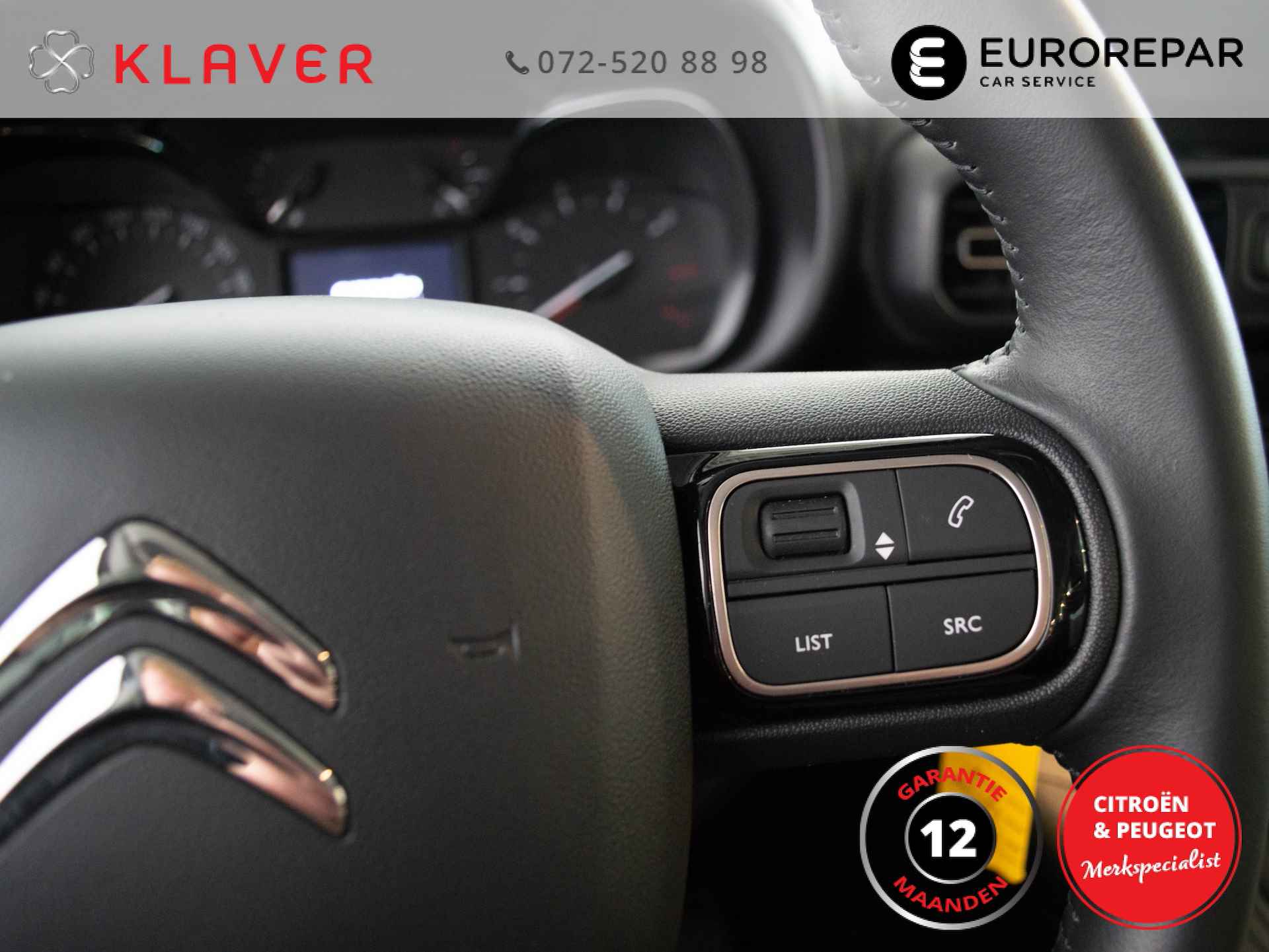 Citroen Berlingo 110PK Feel | Camera | Sensor v+a | Carplay/Android | Airco | Cru - 20/32