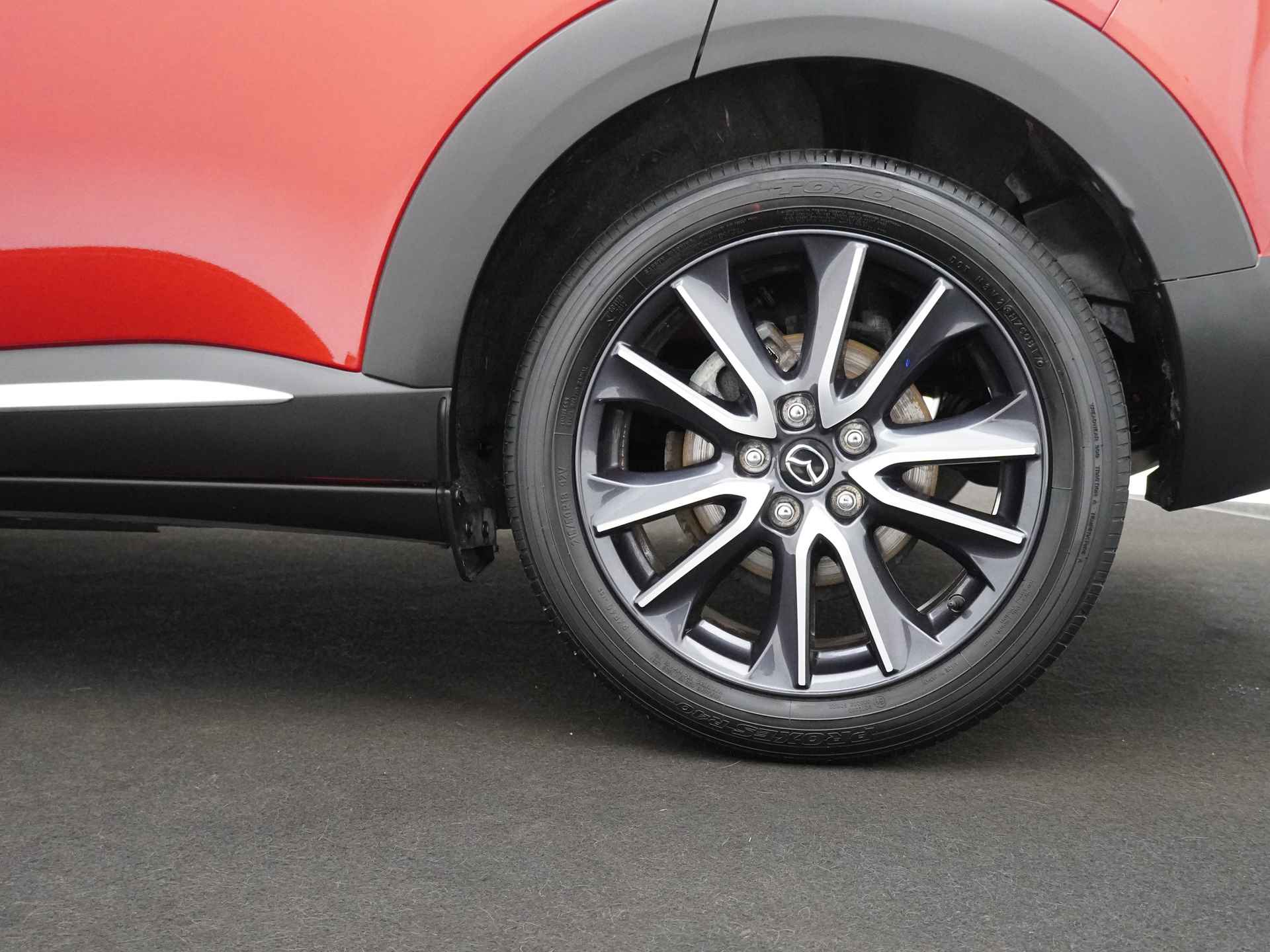 Mazda CX-3 2.0 SkyActiv-G 120 GT-M - Navigatie - Lederen bekleding - Stoel + stuurverwarming - 12 maanden BOVAG garantie - 16/50