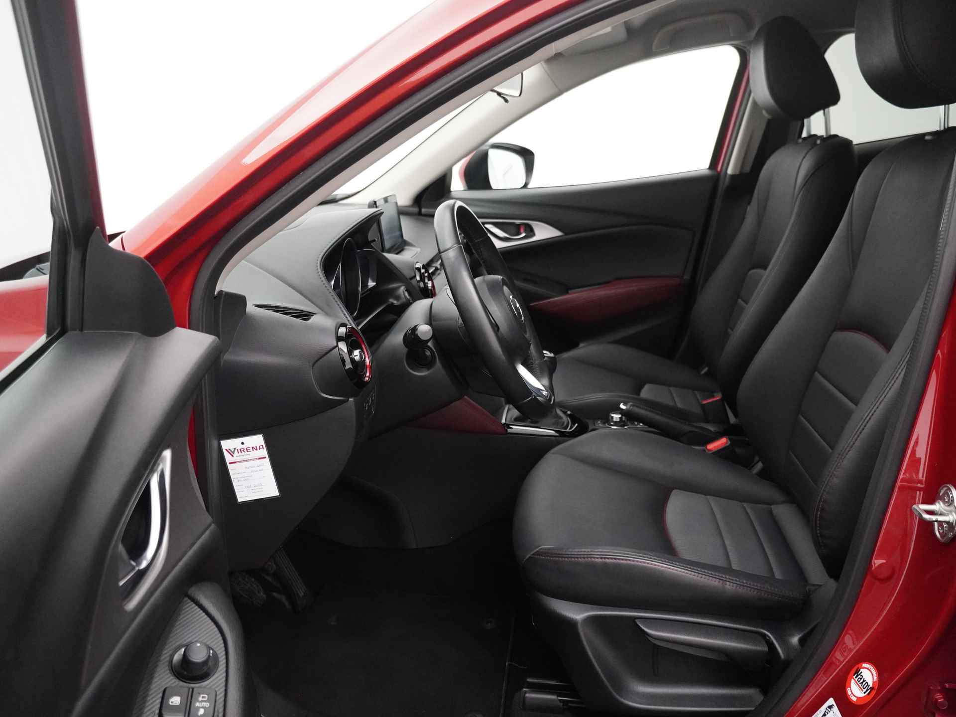 Mazda CX-3 2.0 SkyActiv-G 120 GT-M - Navigatie - Lederen bekleding - Stoel + stuurverwarming - 12 maanden BOVAG garantie - 19/50