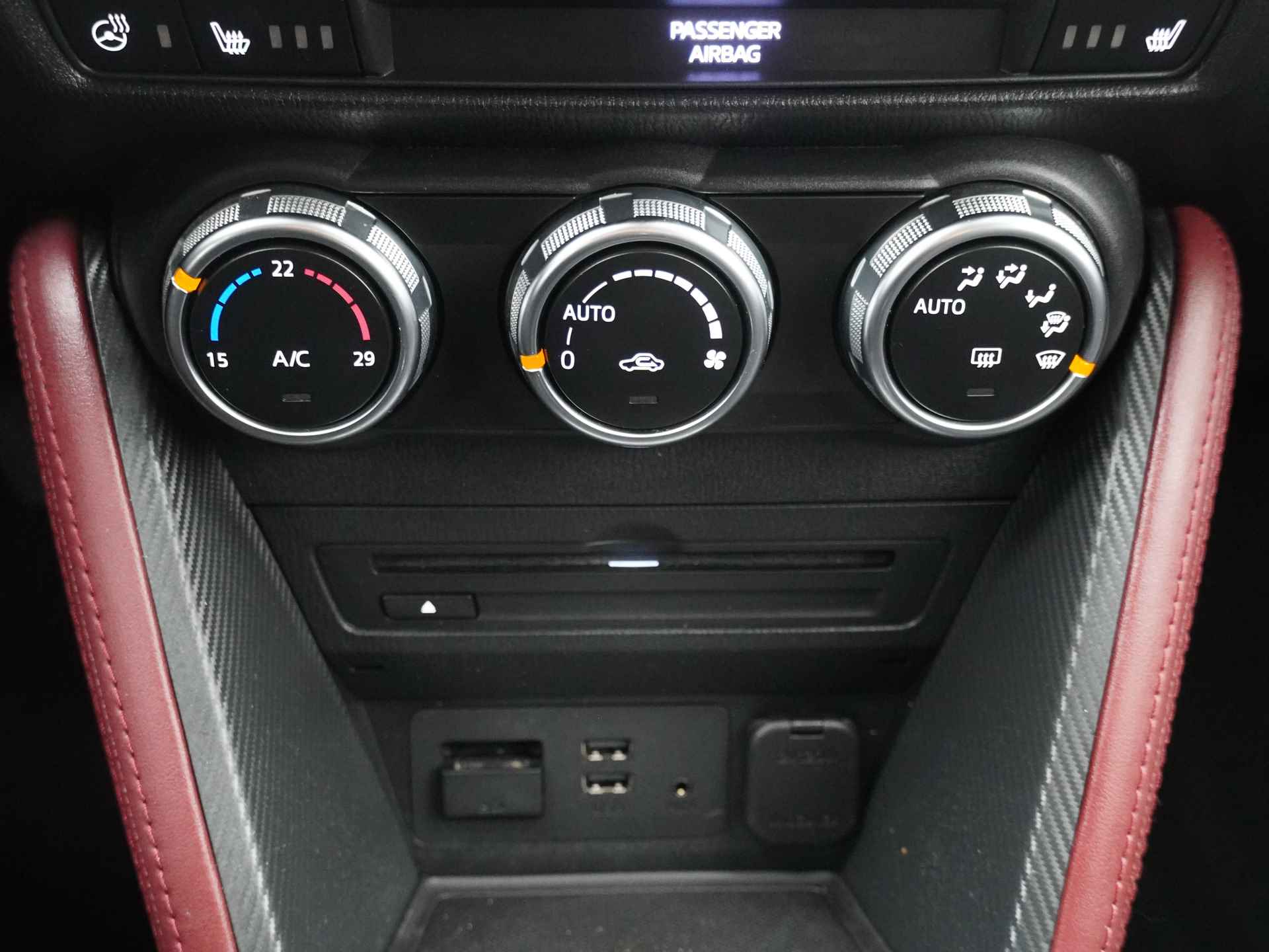 Mazda CX-3 2.0 SkyActiv-G 120 GT-M - Navigatie - Lederen bekleding - Stoel + stuurverwarming - 12 maanden BOVAG garantie - 31/50
