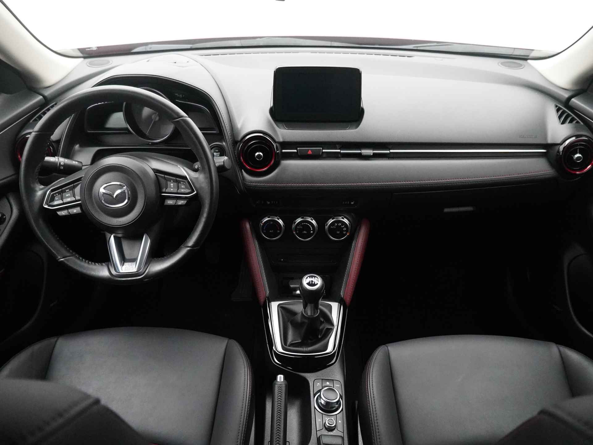Mazda CX-3 2.0 SkyActiv-G 120 GT-M - Navigatie - Lederen bekleding - Stoel + stuurverwarming - 12 maanden BOVAG garantie - 37/50