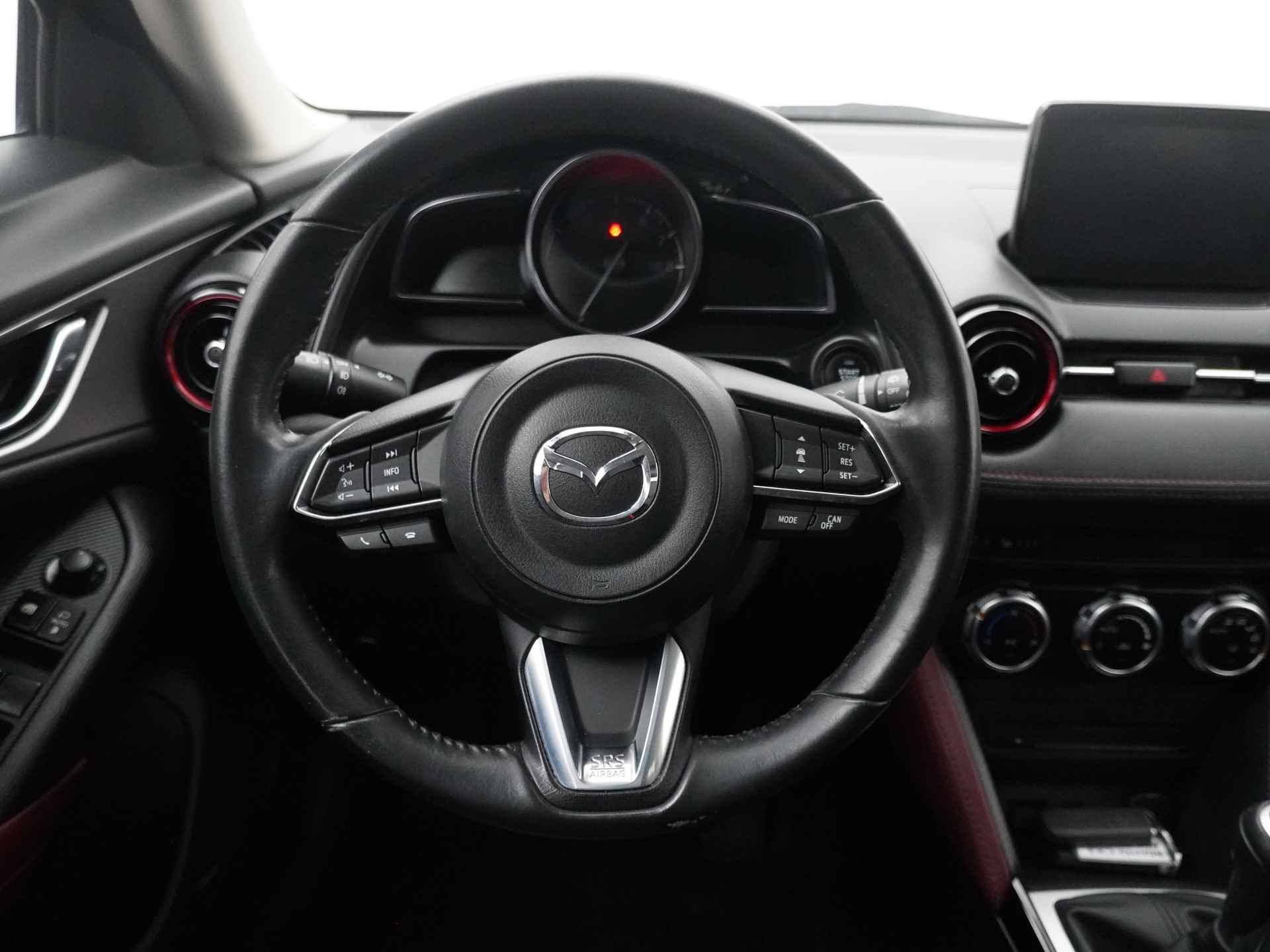 Mazda CX-3 2.0 SkyActiv-G 120 GT-M - Navigatie - Lederen bekleding - Stoel + stuurverwarming - 12 maanden BOVAG garantie - 38/50
