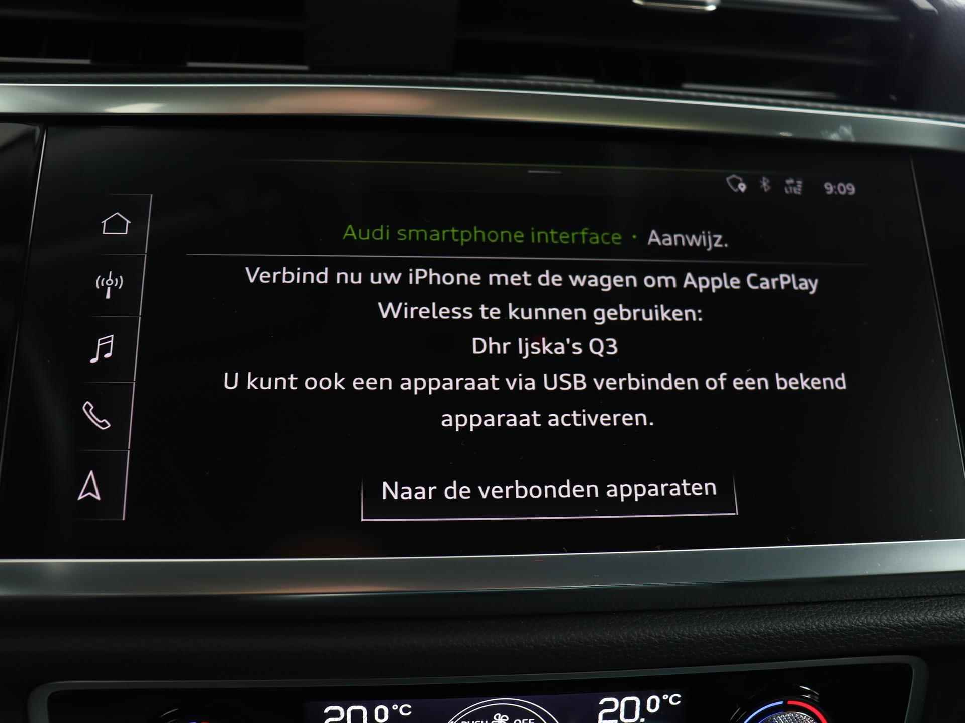 Audi Q3 Sportback 45 TFSI 230 PK Quattro Business Edition | Panoramadak | Adaptive Cruise | Navigatie | Apple CarPlay | - 37/50