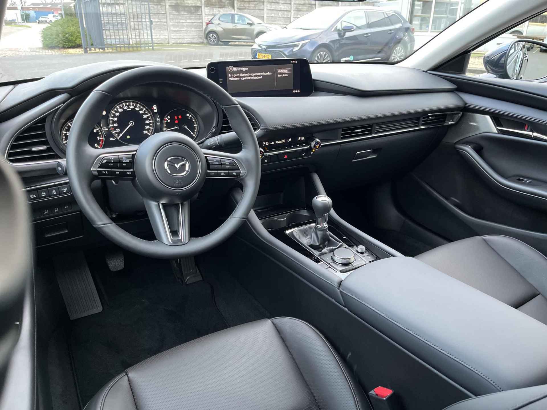 Mazda 3 2.0 e-SkyActiv-G M Hybrid 150 Exclusive-line (Takumi) | Leder | Bose | Navigatie | Full Options | - 14/33