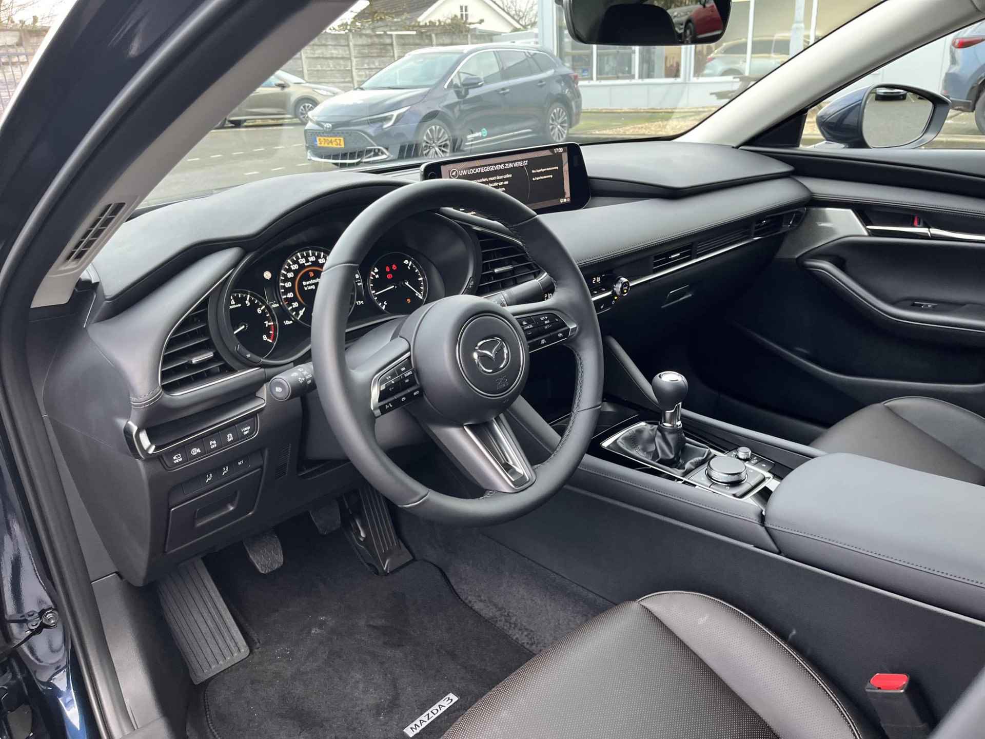 Mazda 3 2.0 e-SkyActiv-G M Hybrid 150 Exclusive-line (Takumi) | Leder | Bose | Navigatie | Full Options | - 15/33