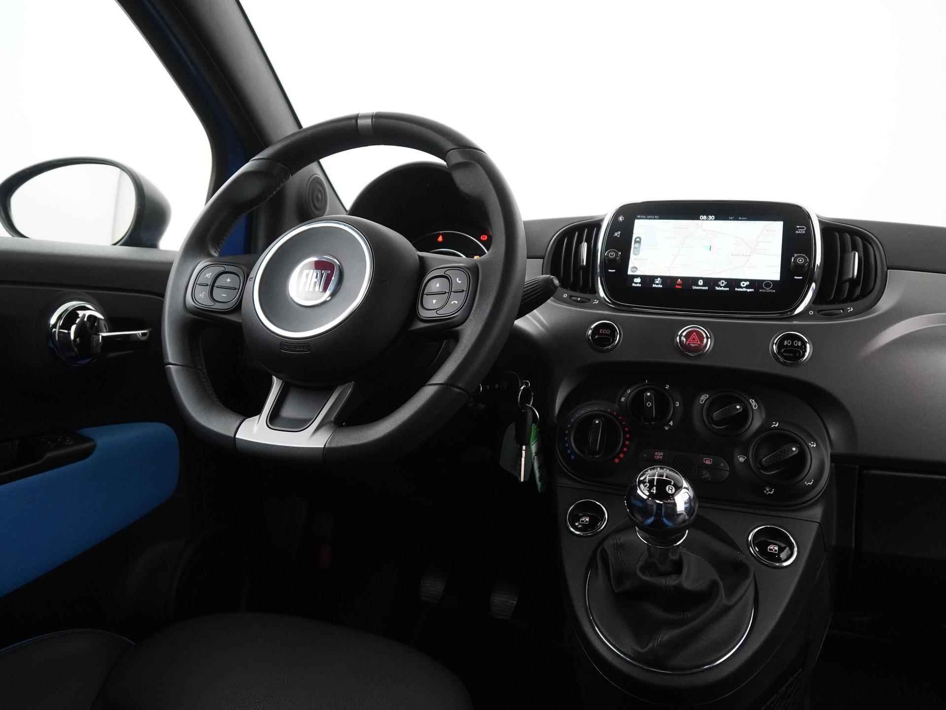 Fiat 500 0.9 TwinAir Turbo Sport | Virtual Cockpit | Navigatie | Lichtmetalen Velgen | Zondag Open! - 5/30