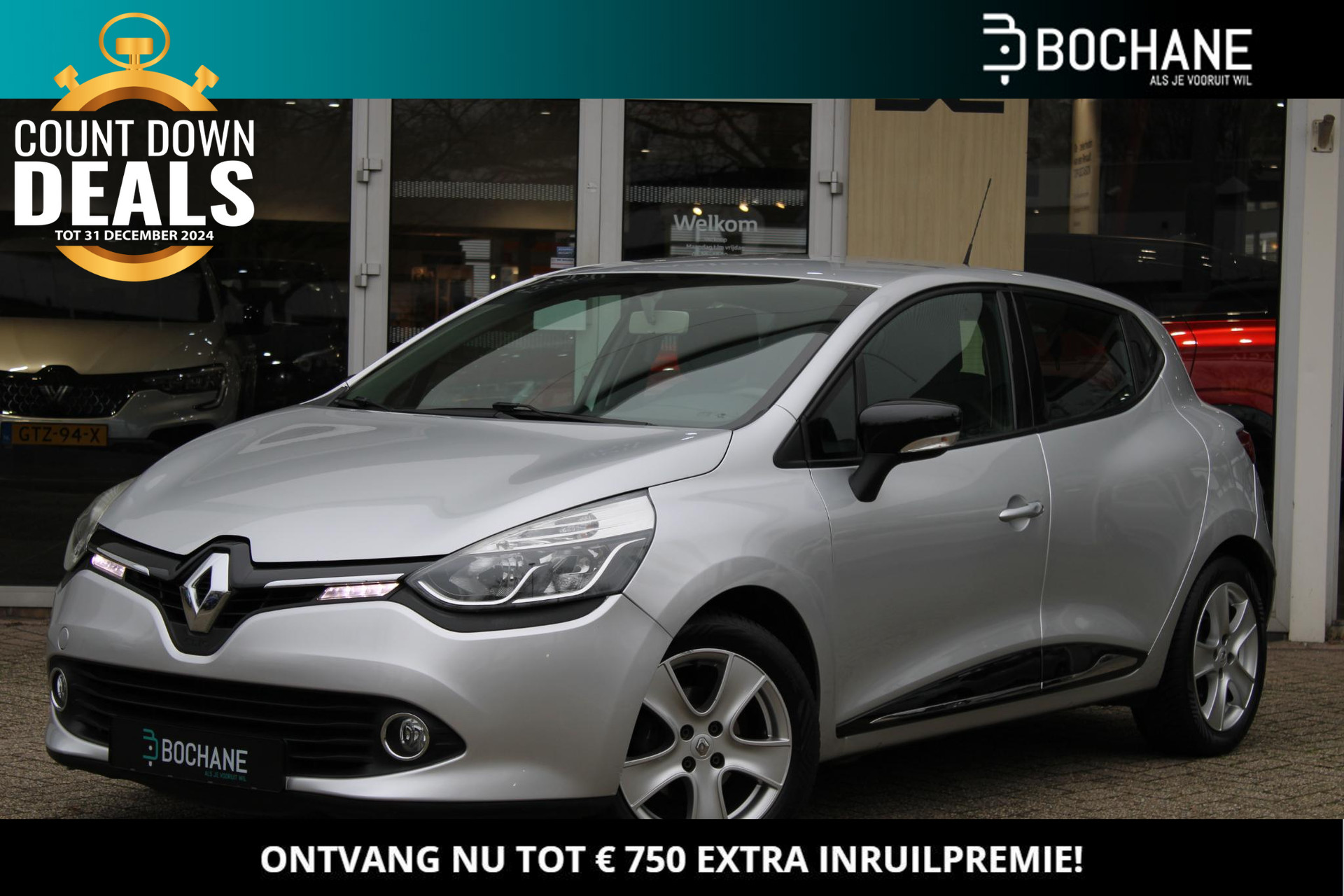 Renault Clio 0.9 TCe 90 Expression | Parkeersensoren | Trekhaak | All-Season banden