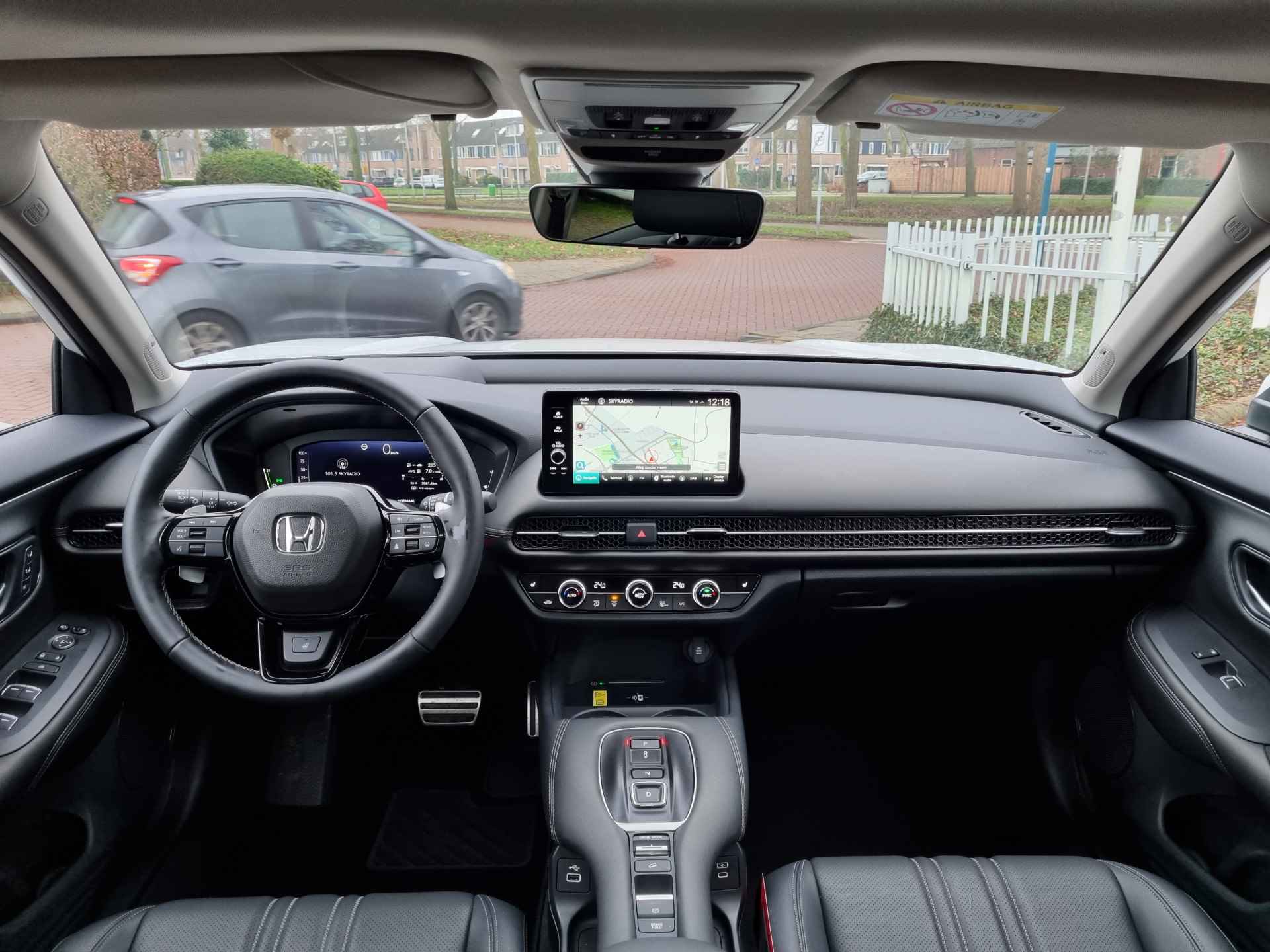 Honda Zr-V 2.0 e:HEV Advance Panoramadak, Dodehoek herkenning, Leder, Head-Up display , All-in Rijklaarprijs - 13/28