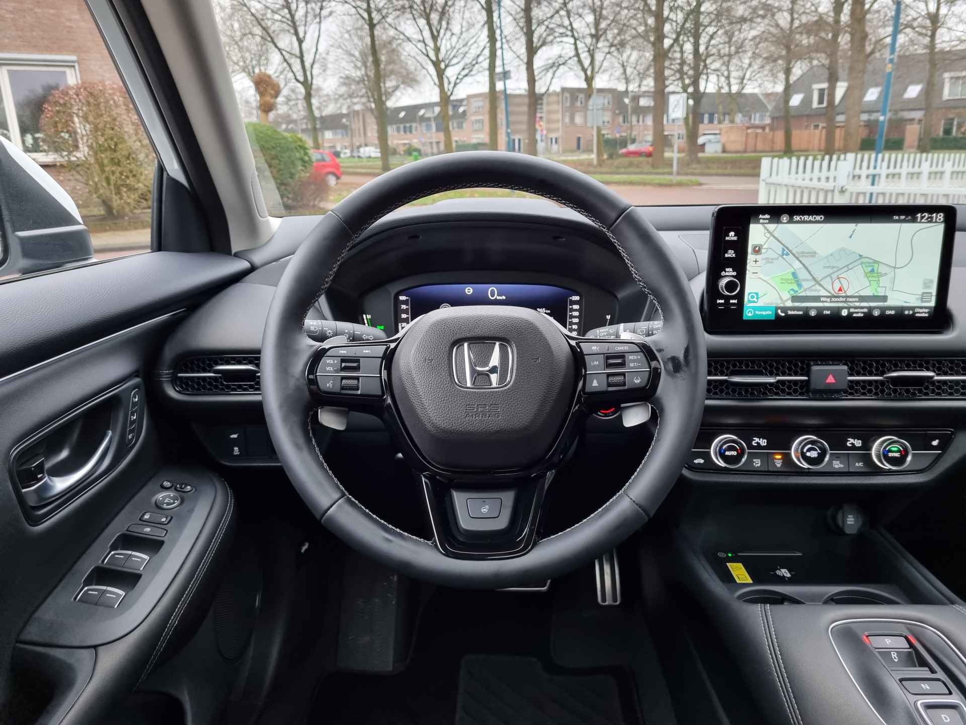 Honda Zr-V 2.0 e:HEV Advance Panoramadak, Dodehoek herkenning, Leder, Head-Up display , All-in Rijklaarprijs - 14/28
