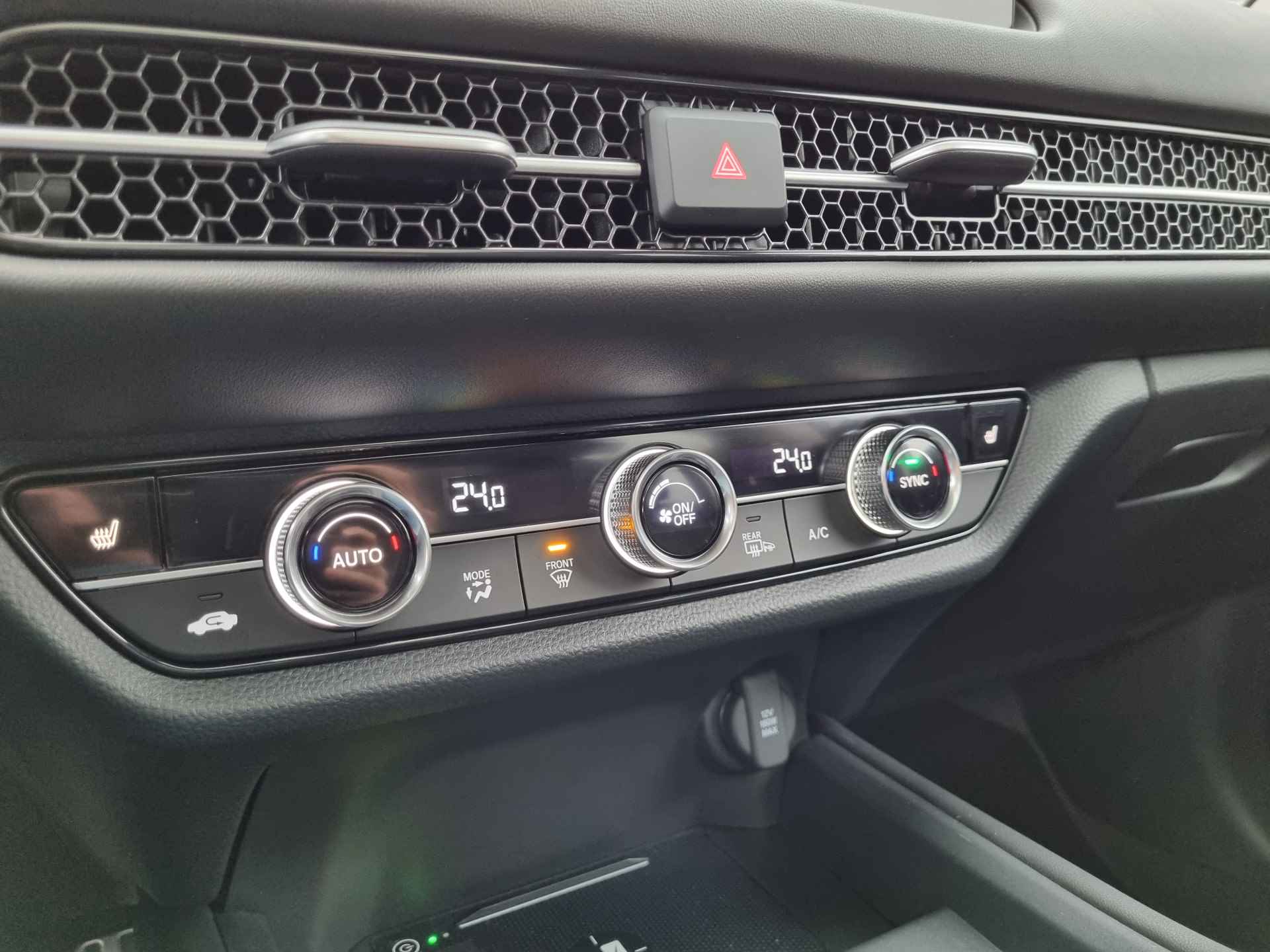 Honda Zr-V 2.0 e:HEV Advance Panoramadak, Dodehoek herkenning, Leder, Head-Up display , All-in Rijklaarprijs - 20/28