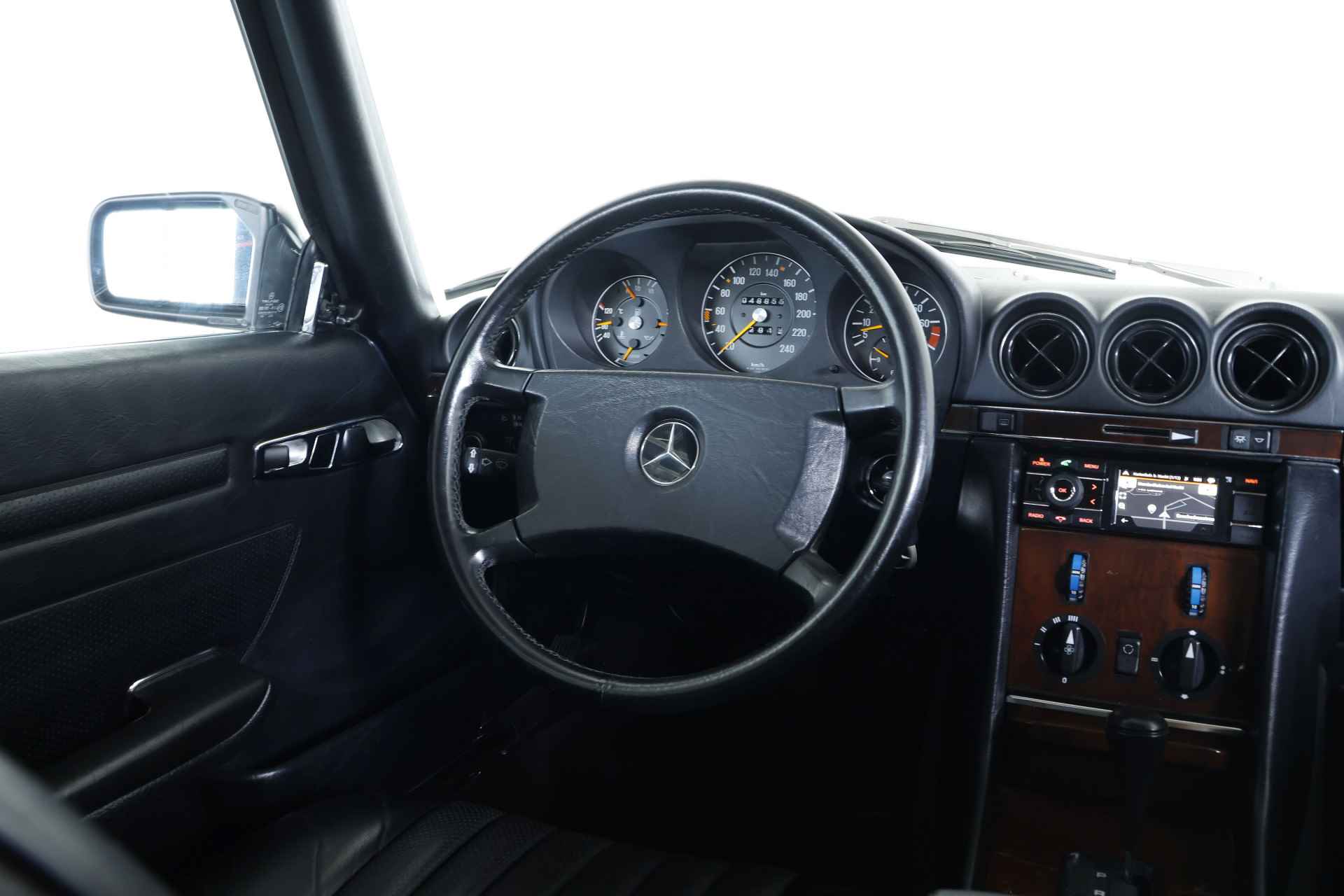 Mercedes-Benz SL-Klasse 300 SL R107 / Weinig km / Leder / Hardtop - 21/27