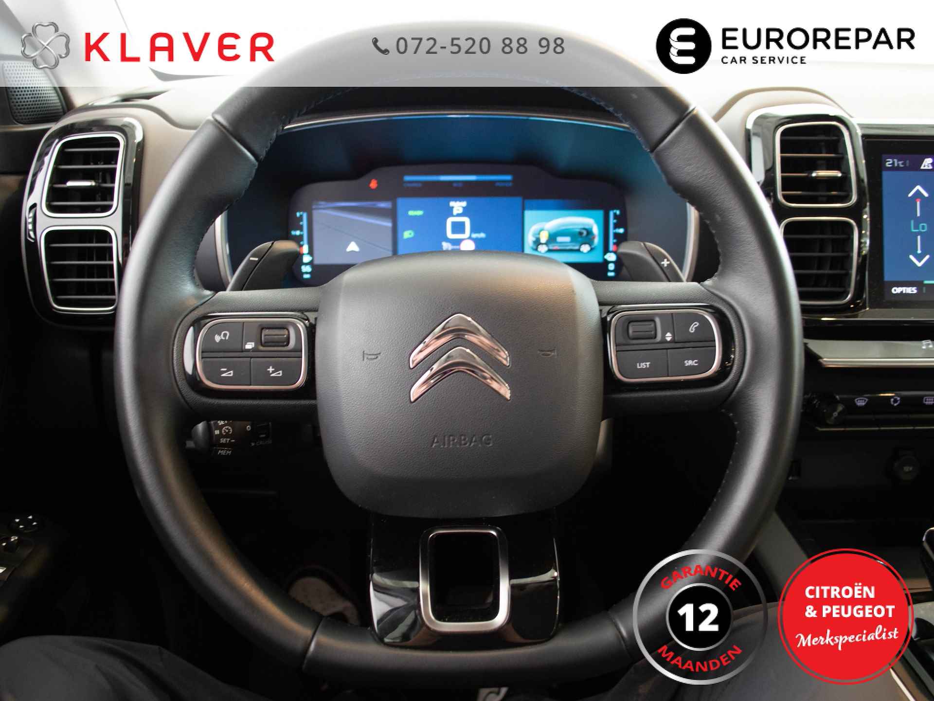 Citroen C5 Aircross 225PK Hybrid Shine | Navi | Climate | Camera | PDC v+a - 20/38