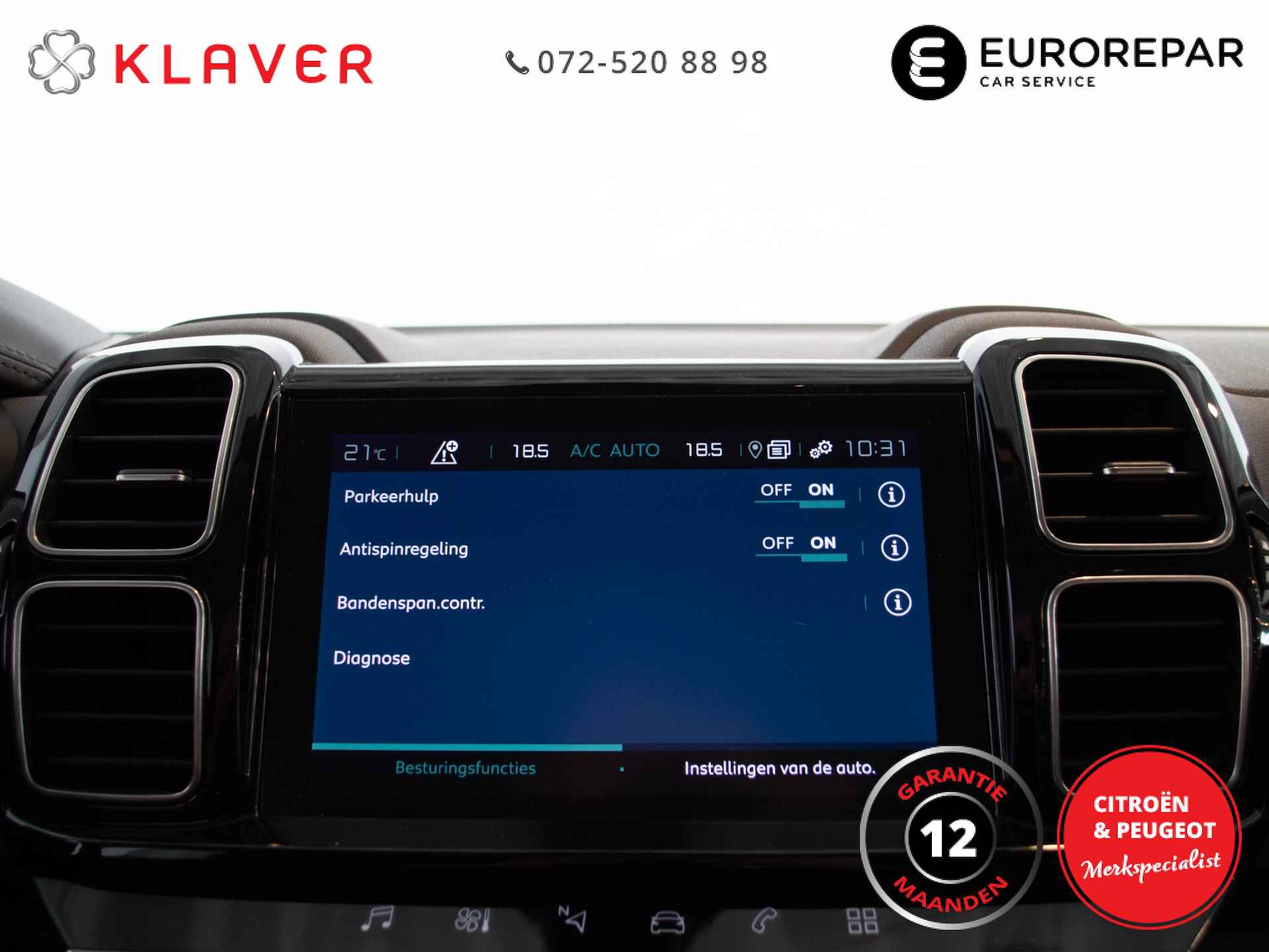 Citroen C5 Aircross 225PK Hybrid Shine | Navi | Climate | Camera | PDC v+a - 33/38