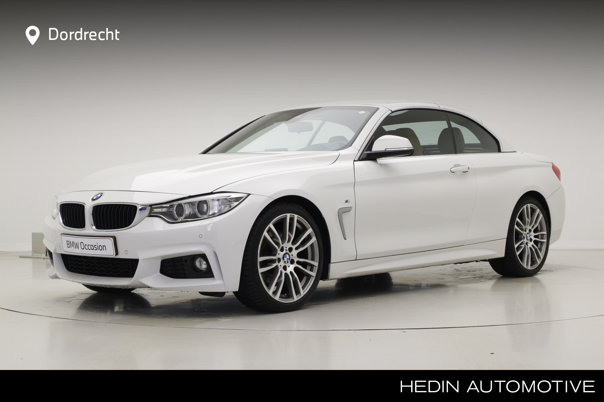 BMW 4 Serie Cabrio 430i High Exec. | M-Sport | Adaptief M-onderstel | Keyless | Head-up | Xenon | Navi Prof. | Apple CarPlay | Stoel + Stuur Service inclusief 05-27