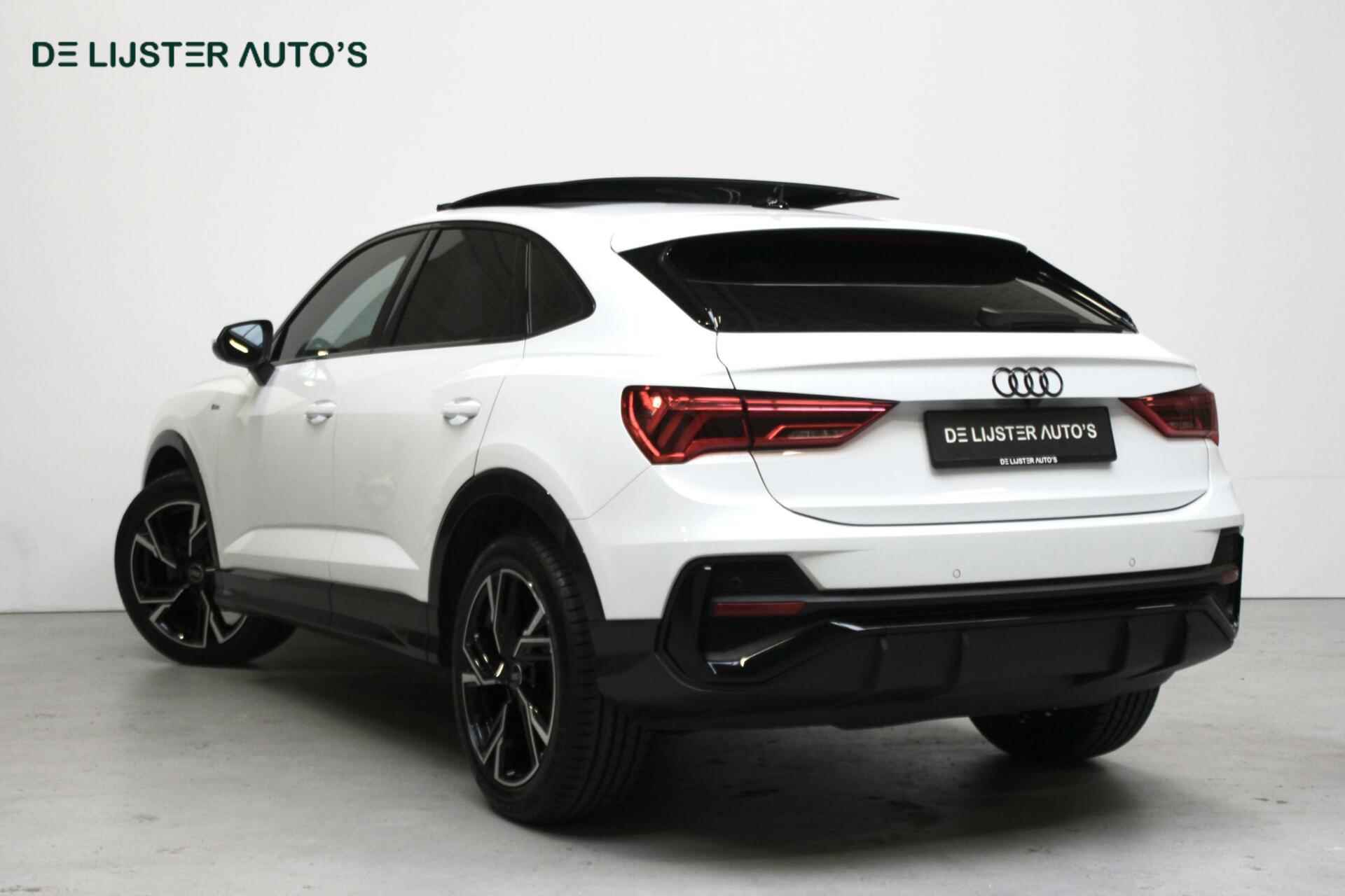 Audi Q3 Sportback 35 TFSI 3x S Line Automaat |PANORAMADAK, VIRTUAL, CARPLAY, ACC, BLACK PAKKET, CAMERA, LED, ELEKTR. KLEP| - 3/26