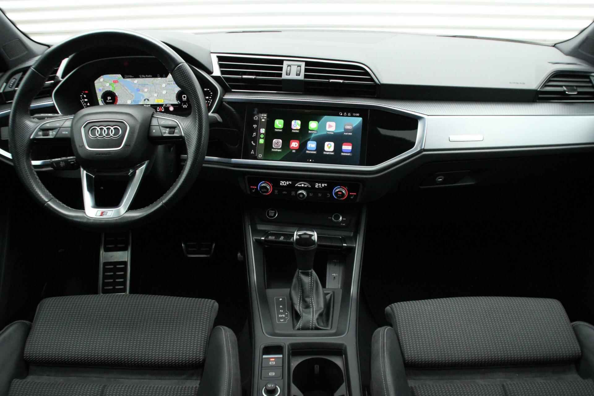 Audi Q3 Sportback 35 TFSI 3x S Line Automaat |PANORAMADAK, VIRTUAL, CARPLAY, ACC, BLACK PAKKET, CAMERA, LED, ELEKTR. KLEP| - 6/26