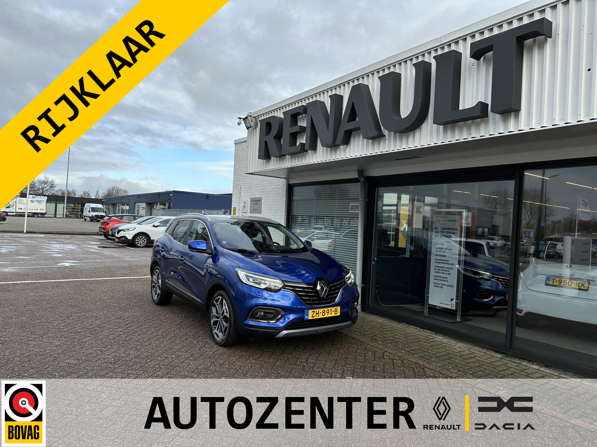 Renault Kadjar Intens Tce 160 | 1e eig | NL-auto | panoramadak | Easy Park Assist | stoelverwarming |  19" | tijdelijk gratis Top Afleverpakket twv Eur 695 bij viaBOVAG.nl