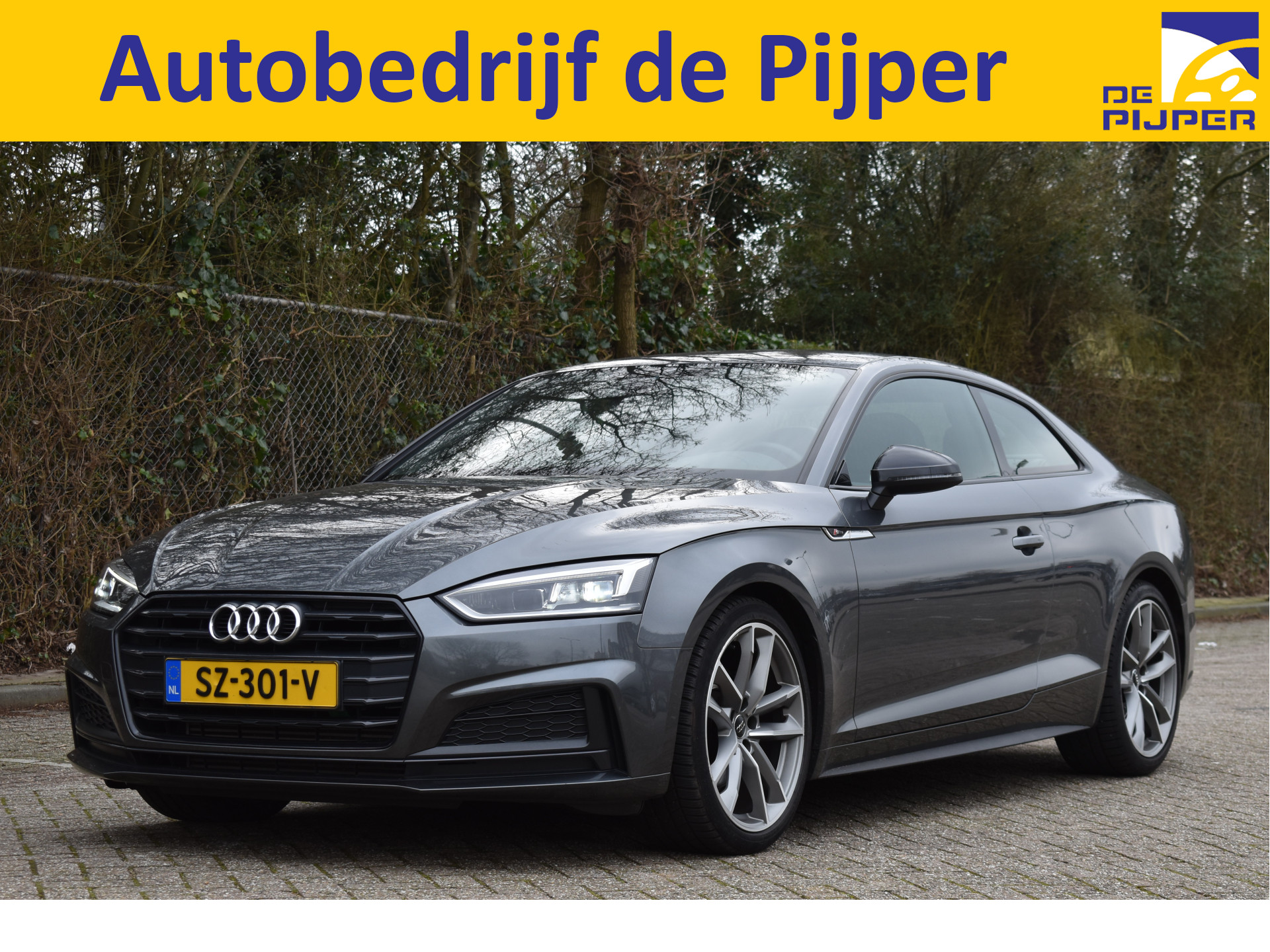 Audi A5 Coupé 2.0 TFSI MHEV 191 PK Sport S-Line Edition | NL-Auto | Navi | Climate Contr | Cruise Contr | Full LED rondom | LM-Velgen | NAP