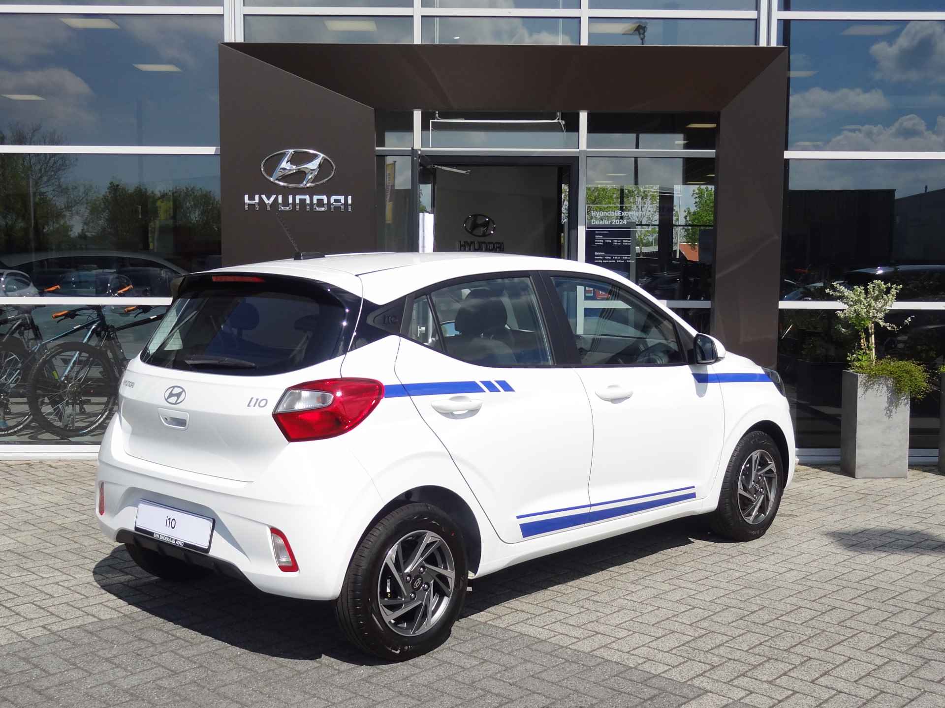 Hyundai i10 1.0 Comfort Smart | BROEKHUIS EDITION | LICHTMETALEN VELGEN | STRIPING - 5/7