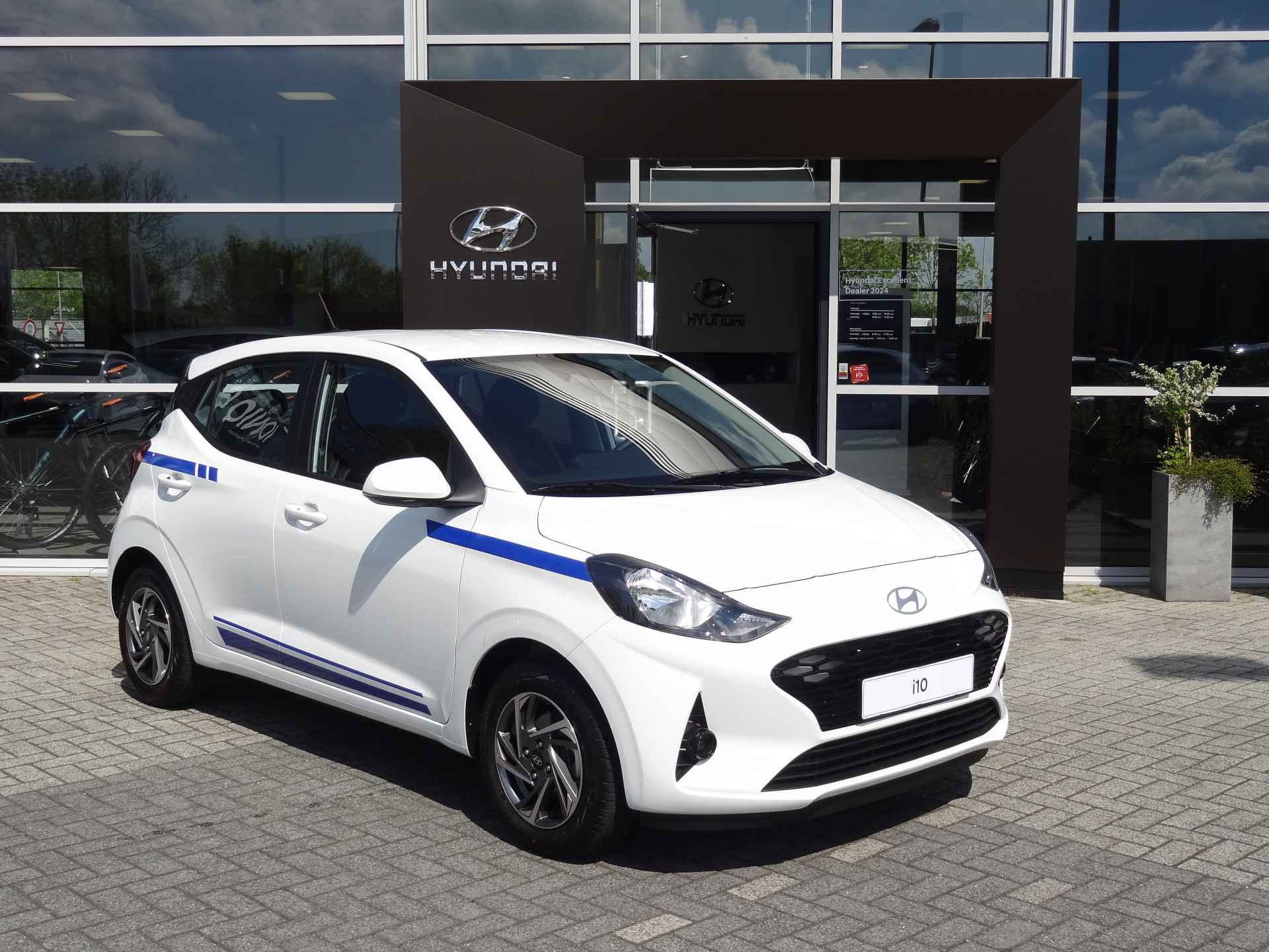 Hyundai i10 1.0 Comfort Smart | BROEKHUIS EDITION | LICHTMETALEN VELGEN | STRIPING - 7/7