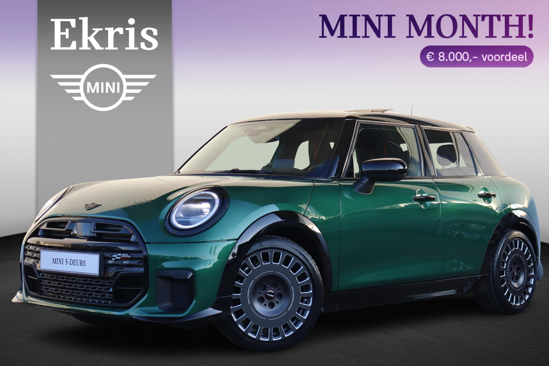 MINI 5-deurs S John Cooper Works Trim/ Package M/ 18 Inch Styling JCW Rallye Spoke