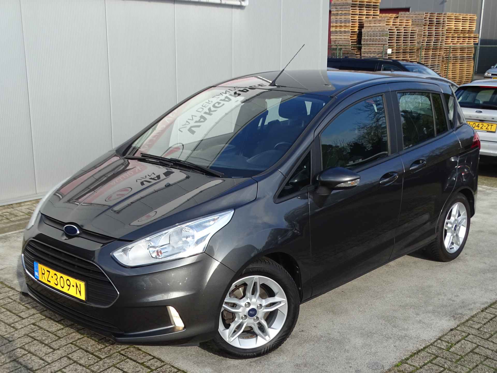 Ford B-MAX 1.0 EcoBoost Style Airco, Hoge Instap, Schuifdeur, NAP! - 12/45