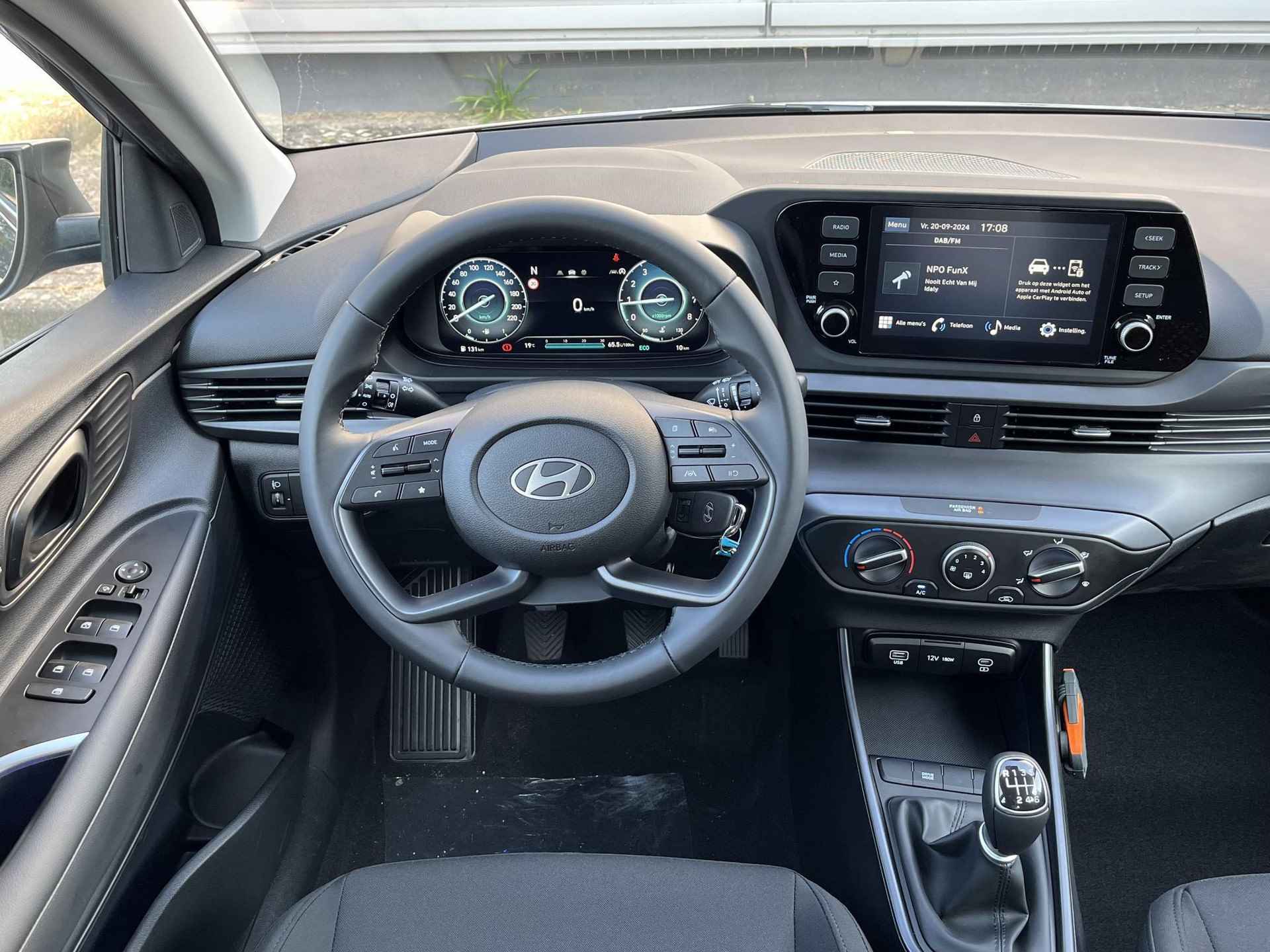 Hyundai i20 1.0 T-GDI Comfort Smart | €3915 KORTING | NAVIGATIE | 10,25 INCH MULTIMEDIASCHERM | APPLE CARPLAY & ANDROID AUTO | - 20/44