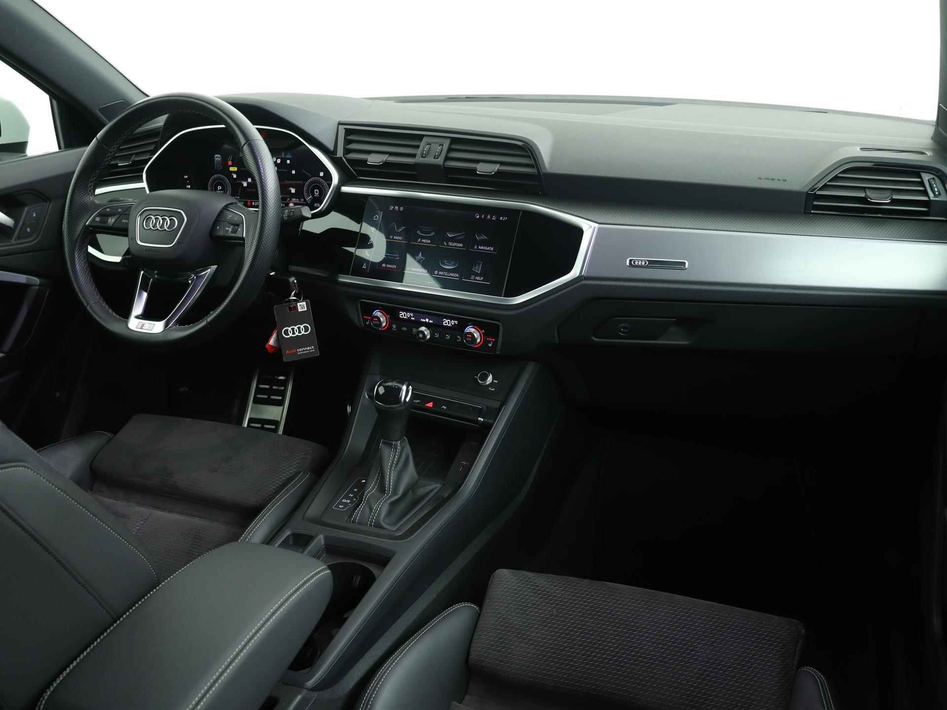 Audi Q3 45 TFSI e 245 PK S edition | S-Line | Matrix LED | Camera | Navigatie | Stoelverwarming | 18" | - 27/52