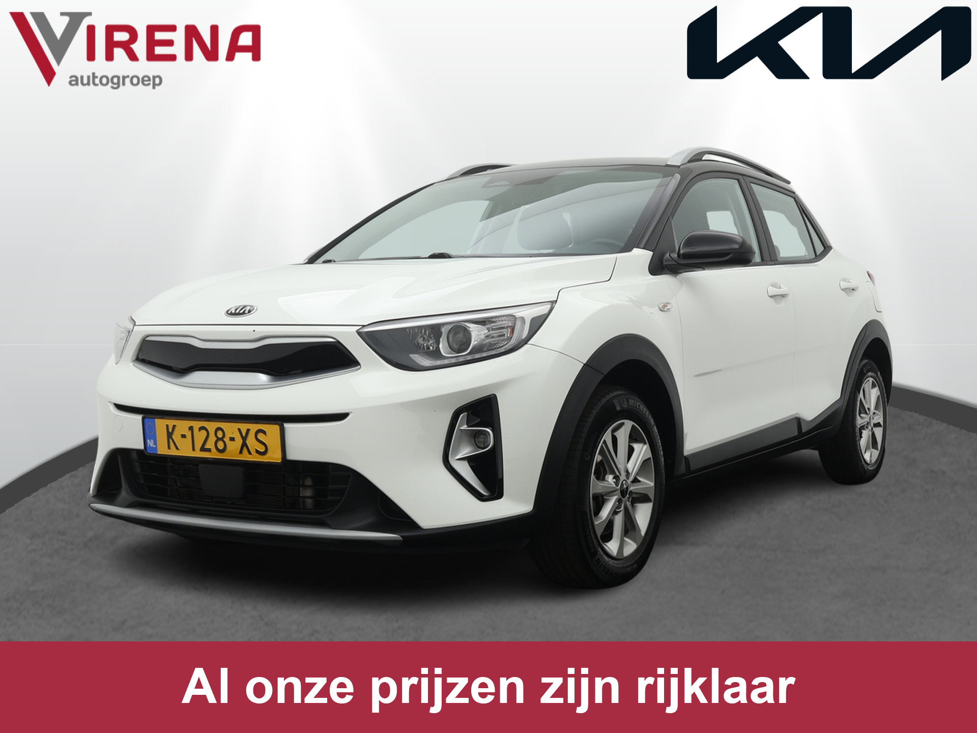 Kia Stonic 1.0 T-GDi MHEV DynamicLine Navigatie - Climate Control - Camera - Cruise control - Apple Carplay/Android auto - - Fabrieksgarantie tot 04-2028