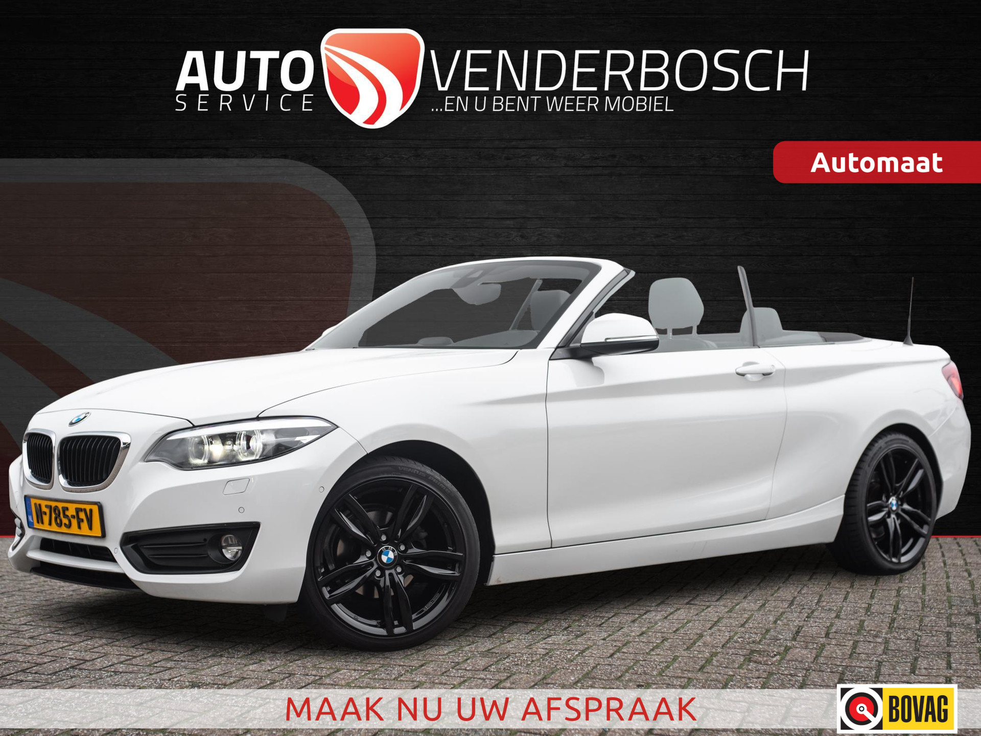 BMW 2-serie Cabrio 218i Executive 136pk | Leder | H&K | Navi