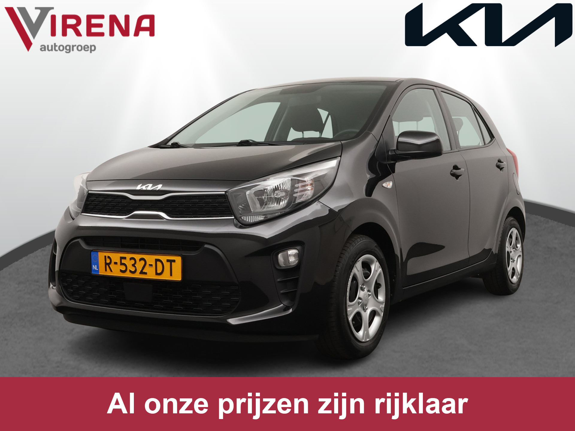 Kia Picanto 1.0 DPi ComfortLine - Airco - Cruise Control - Elektrische ramen - Multi functioneel stuurwiel - Fabrieksgarantie tot 08-2029