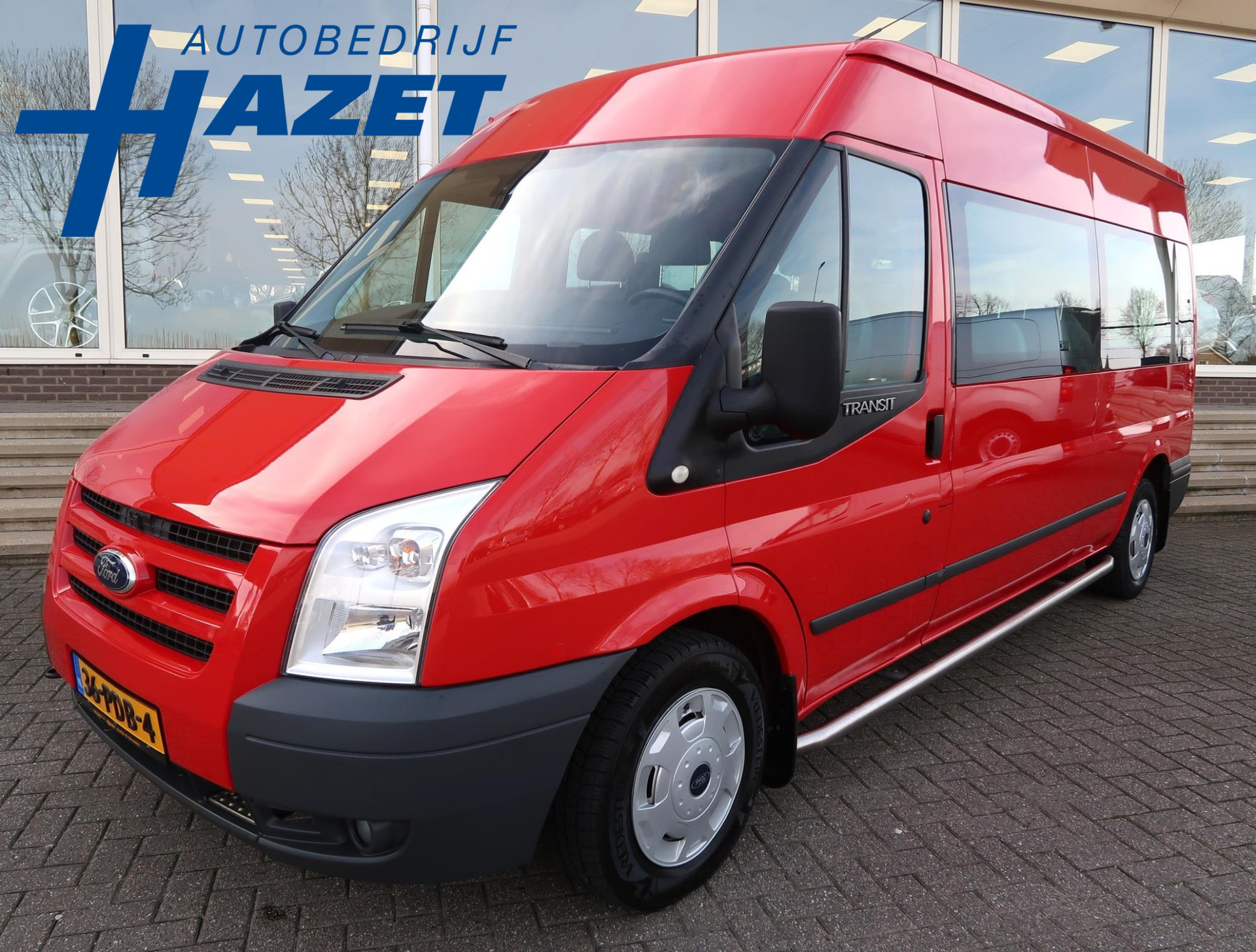 Ford Transit Kombi 300L 2.2 TDCI HD 9-PERSOONS + TREKHAAK / AIRCO / CRUISE CONTROL