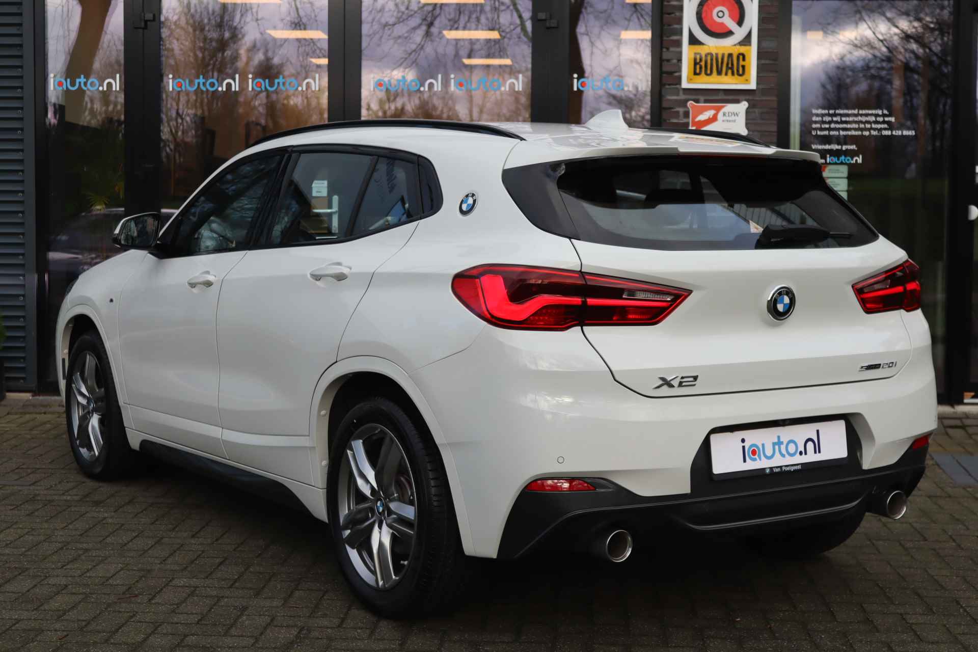 BMW X2 sDrive20i M-Sport LED/Leder/Head-up/Camera/Navi+/elek. klep/DAB - 6/40