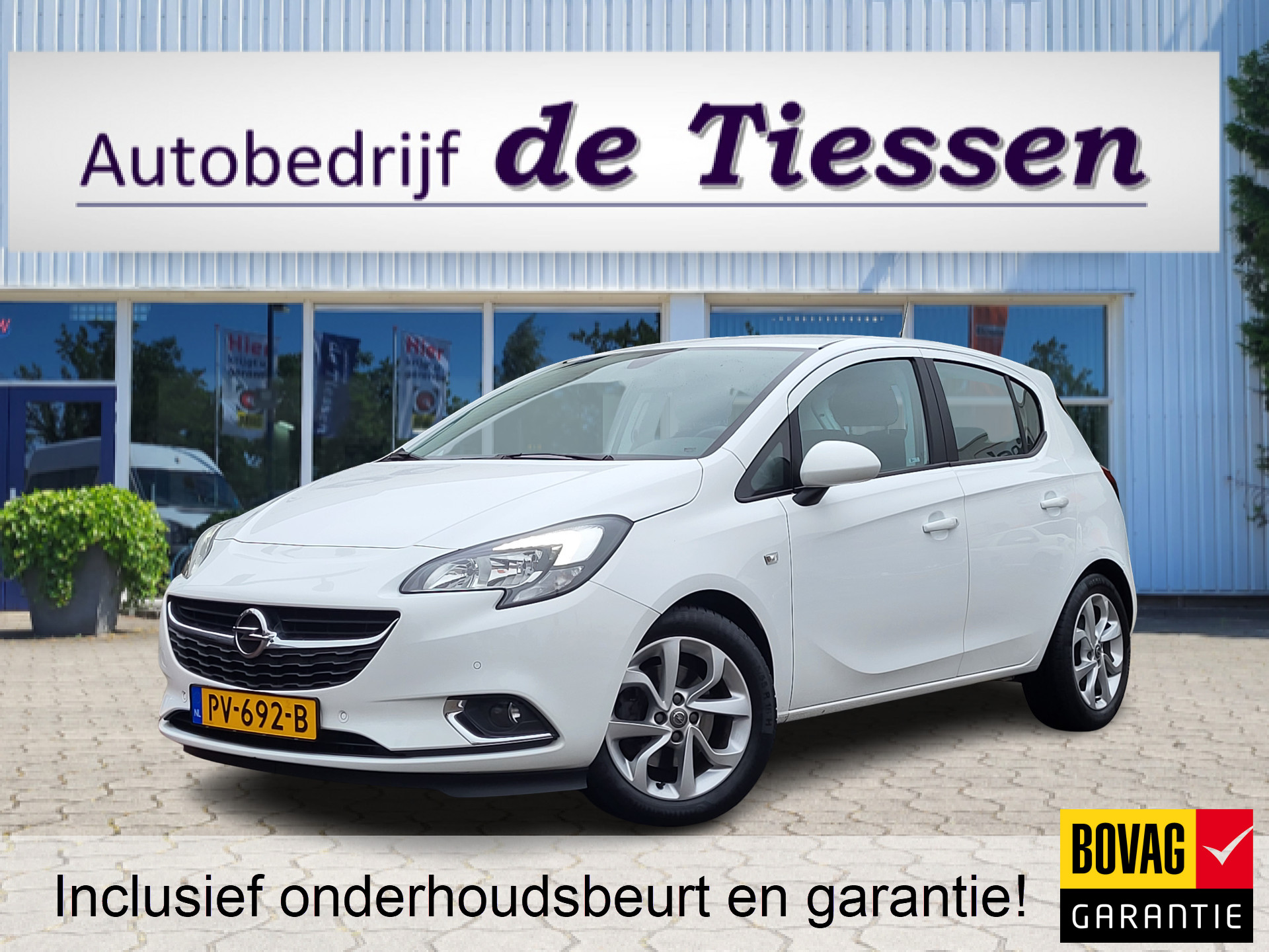 Opel Corsa 1.0 Turbo Online Edition, Airco, Cruise, Trekhaak, Rijklaar met beurt & garantie!