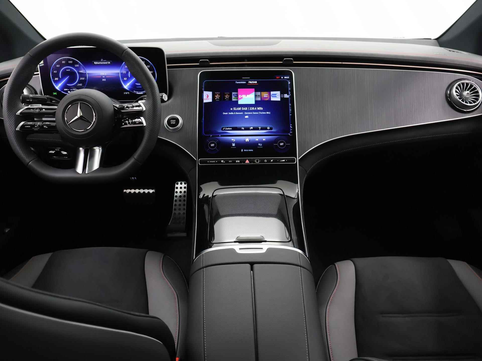 Mercedes-Benz EQE 300 AMG Line | Panorama-schuifdak | Rij-Assist | Memory Zetels | Sfeerverlichting | Burmester3D | Apple Carplay/Android Auto - 9/43