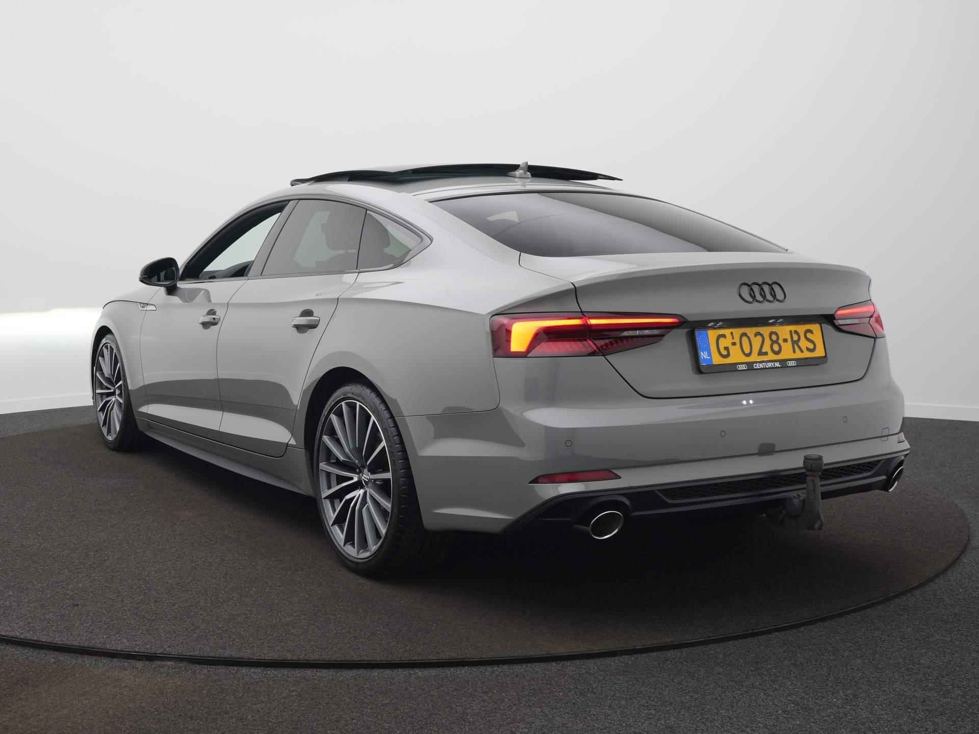 Audi A5 Sportback 40 TFSI Sport S-line | Panoramadak | Elek. Trekhaak | Elek. Klep | Black-Optiek - 7/51