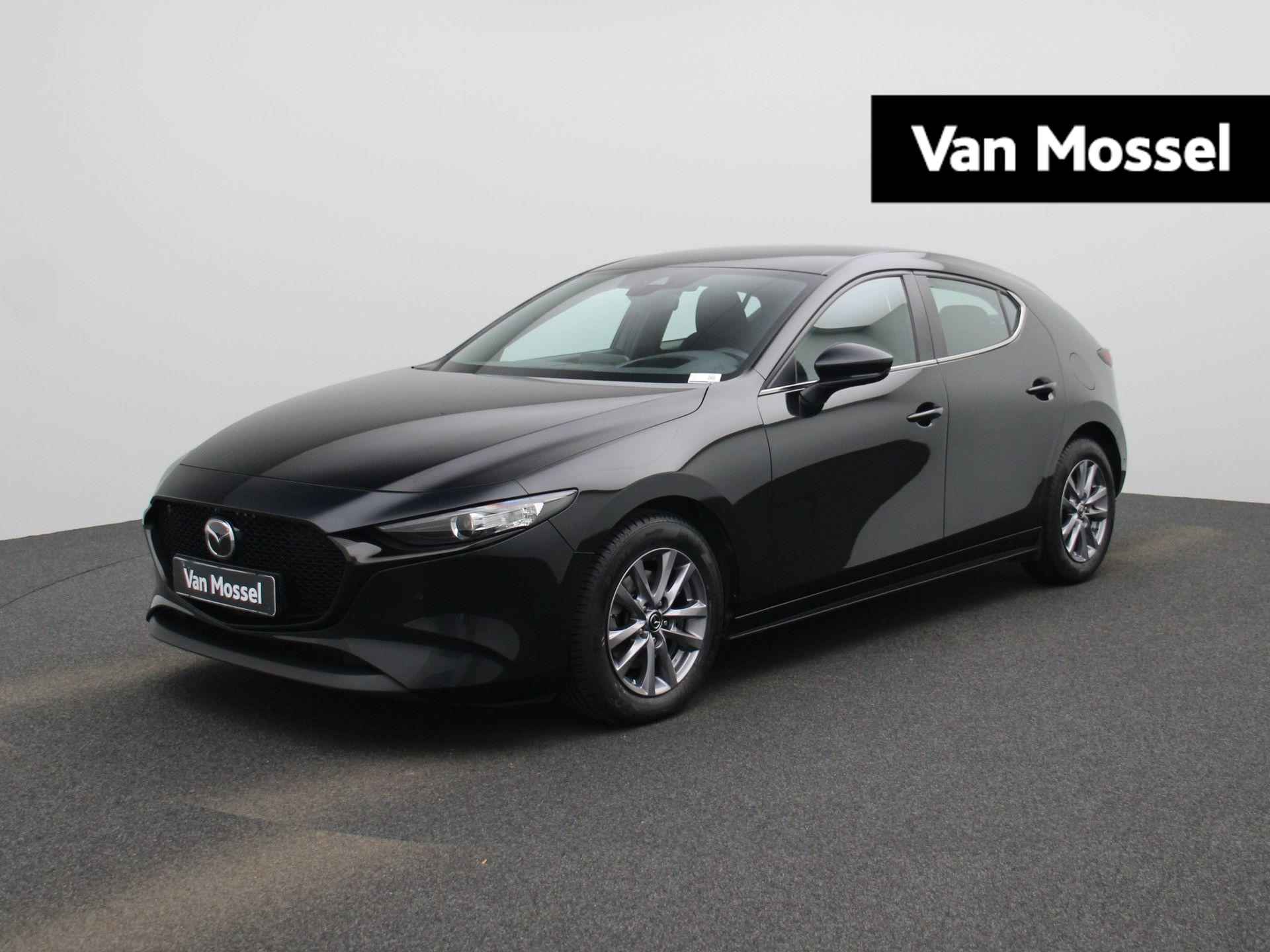 Mazda 3 2.0 e-SkyActiv-X M Hybrid 186 Comfort | Navigatie | Climate control | Parkeer sensoren | DAB | Stoel/Stuur verwarming | Camera | LMV | Adaptive cruise control