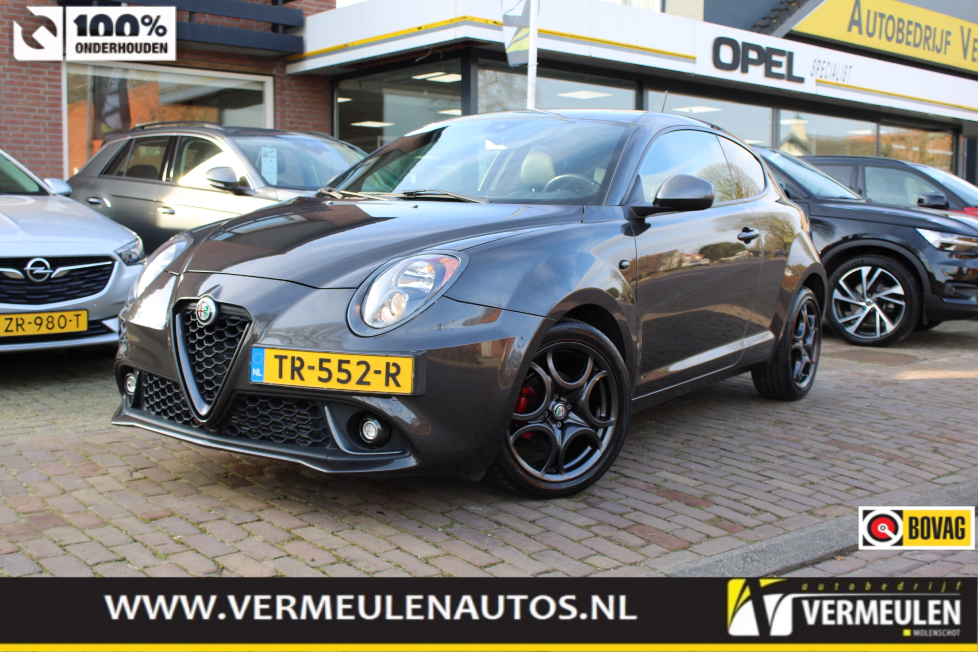 Alfa Romeo Mito 0.9 Turbo TwinAir ECO 100PK Business Super + 17"/ Navi/ Clima/ Leder/ NL auto