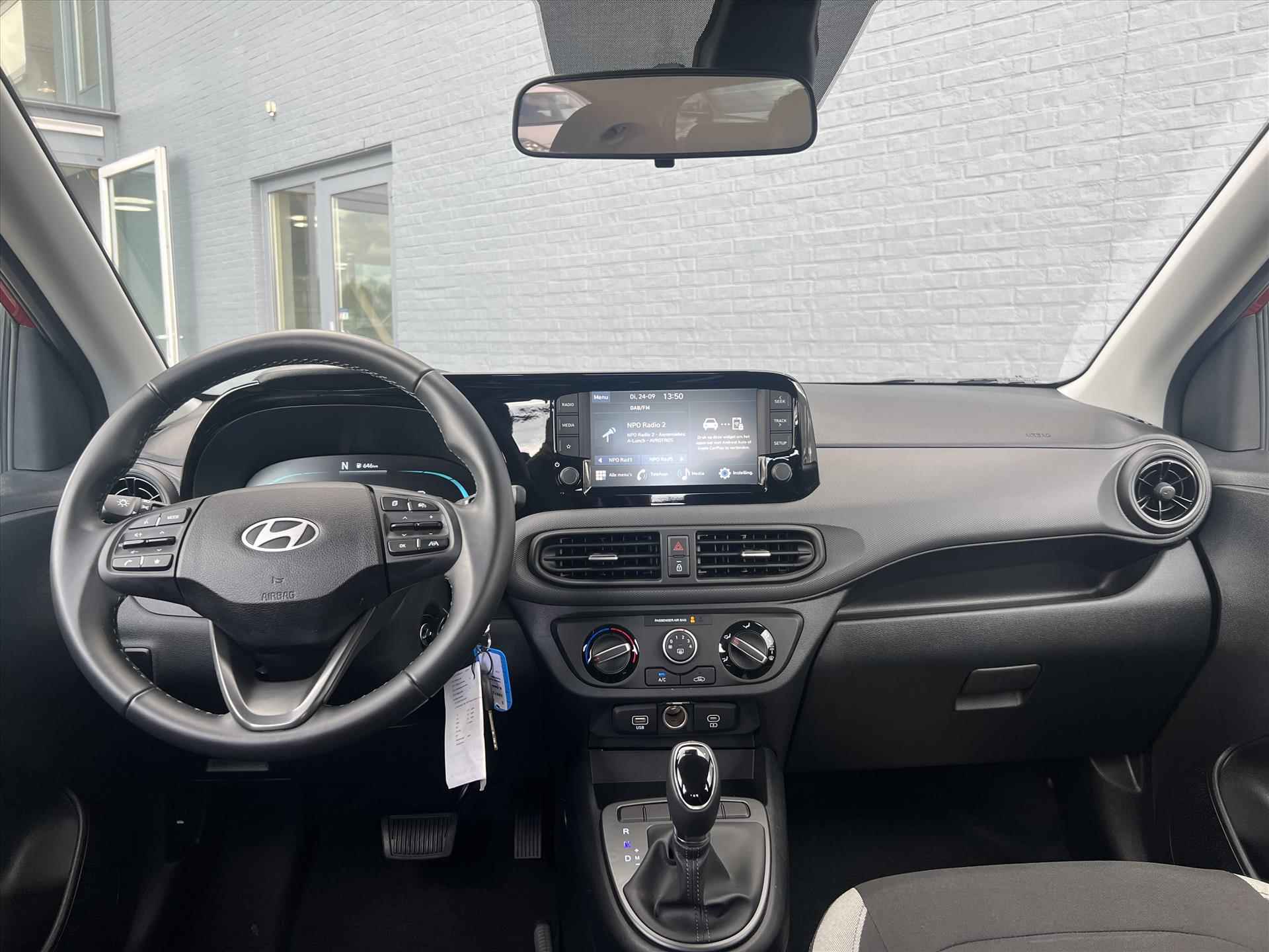 HYUNDAI I10 1.0i 67pk Automaat Comfort |5-zits|Apple Carplay|/Android Auto| Cruise Control | Airco - 13/34