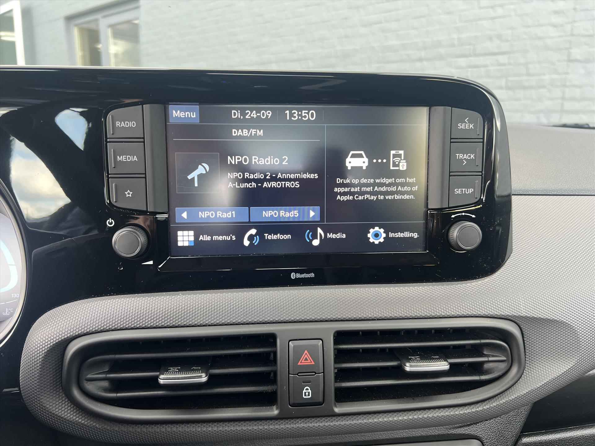 HYUNDAI I10 1.0i 67pk Automaat Comfort |5-zits|Apple Carplay|/Android Auto| Cruise Control | Airco - 22/34