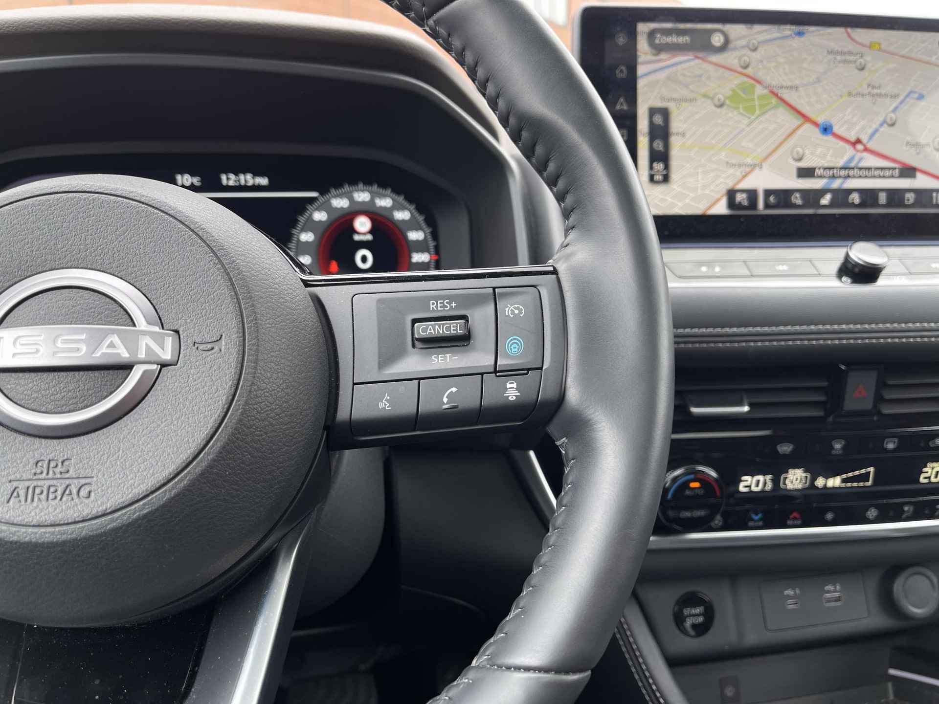 Nissan X-Trail 1.5 e-4orce Tekna Plus 4WD 7p. | Panoramadak | Stuur- + Stoelverwarming | Head-Up Display | BOSE Audio | Nappa Leder | Geheugenstoel | Rijklaarprijs! - 17/32